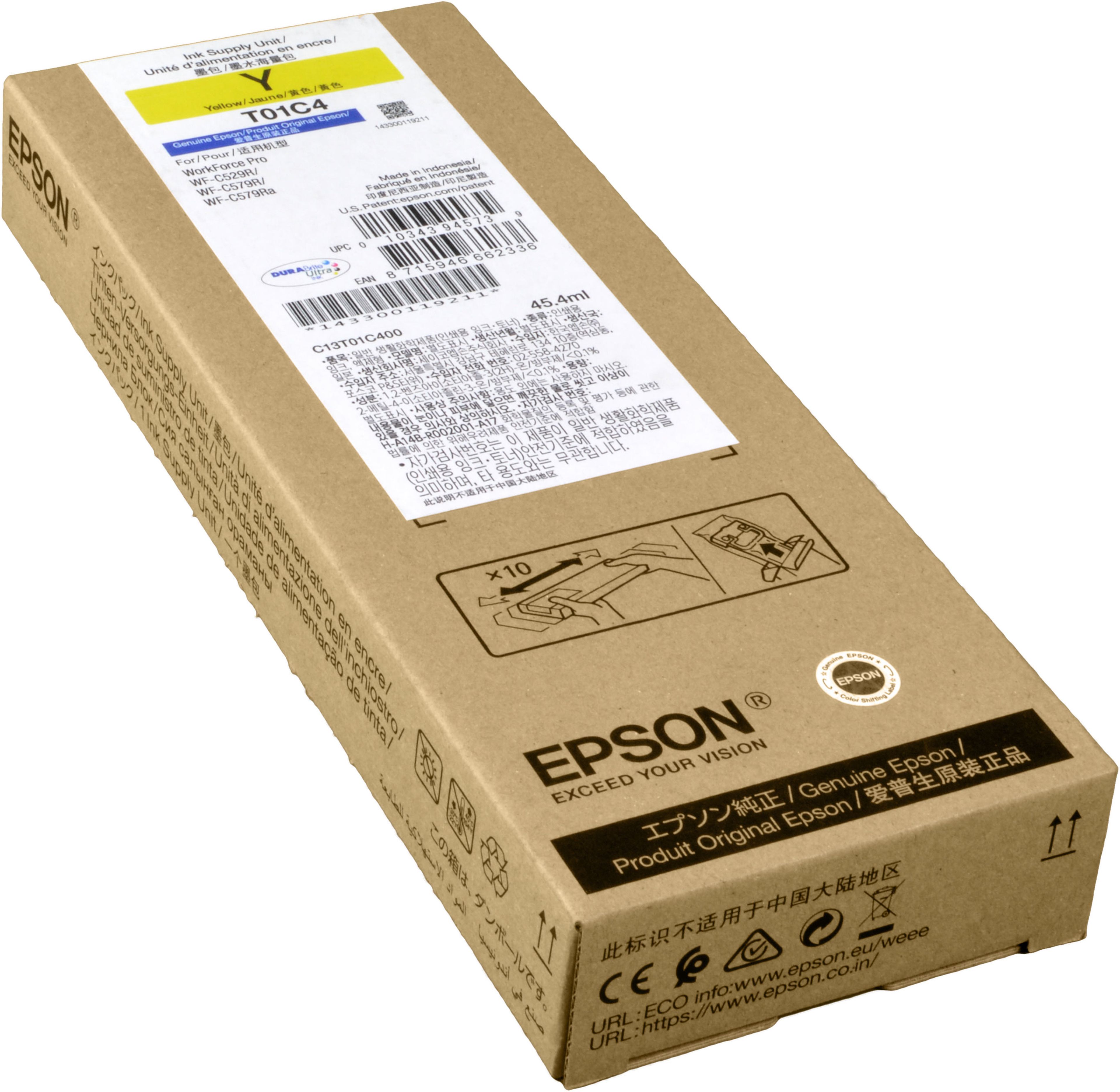 Epson Tinte C13T01C400 yellow XL
