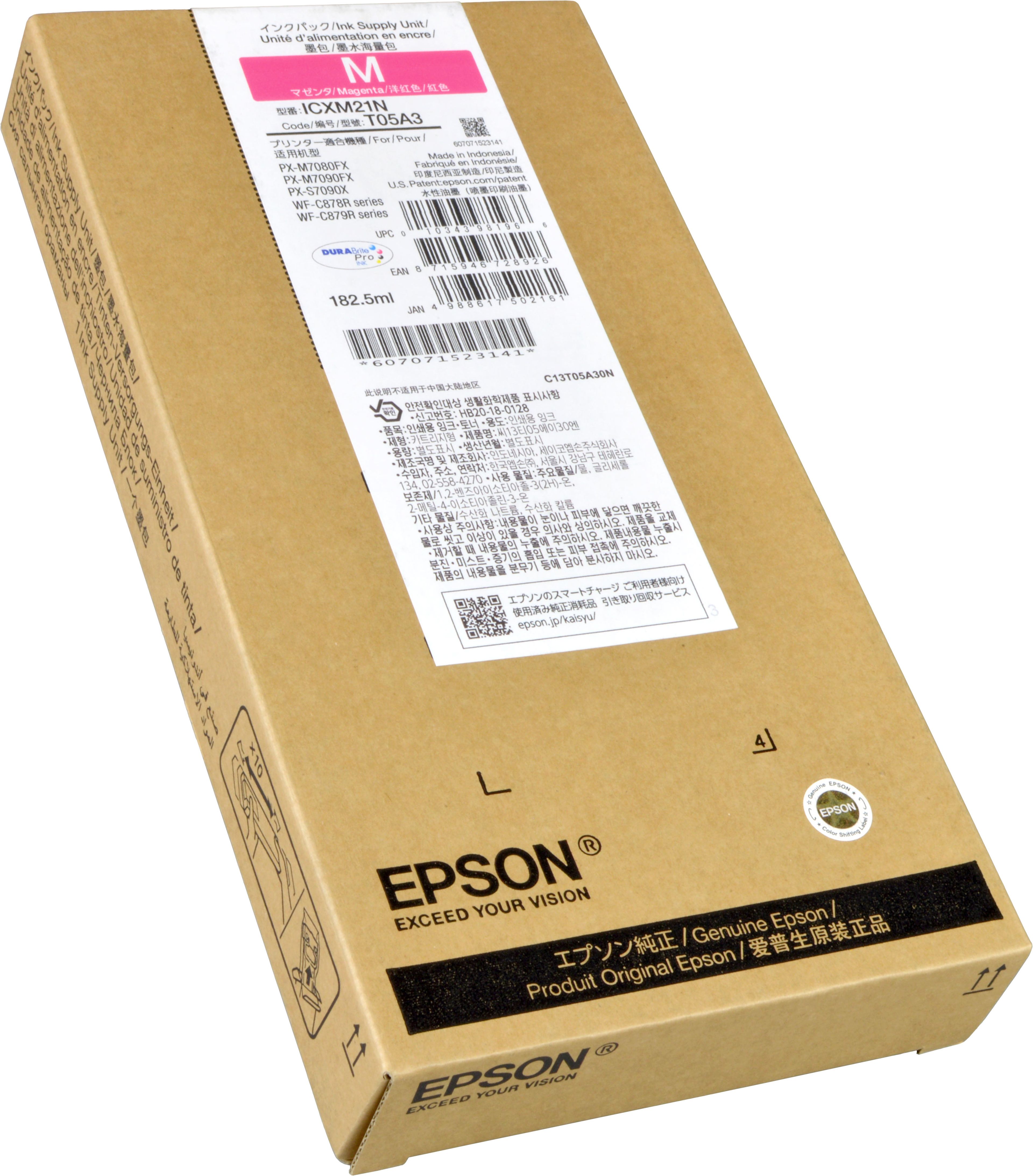 Epson Tinte C13T05A30N magenta T05A3