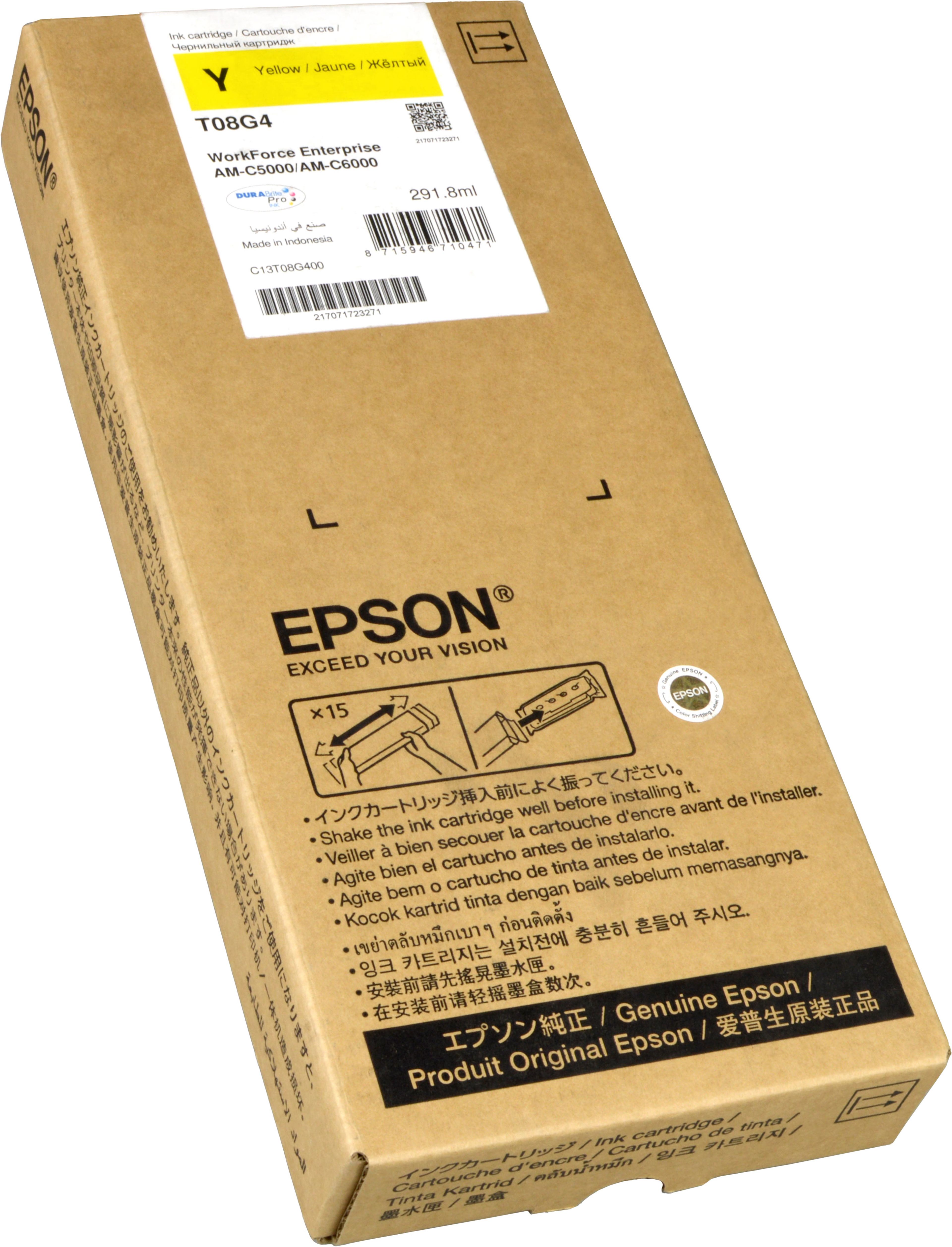 Epson Tinte C13T08G400 yellow T08G4