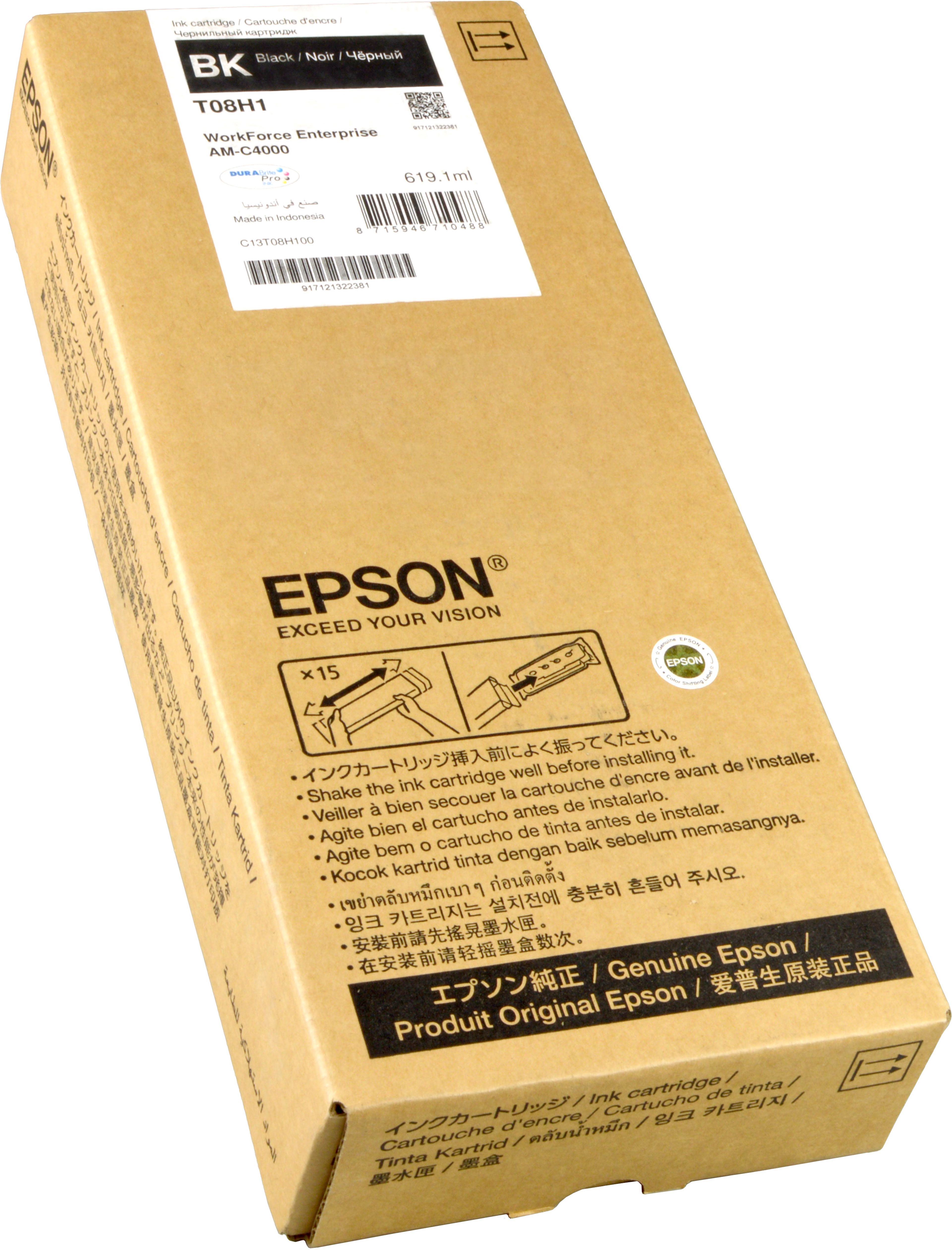 Epson Tinte C13T08H100 schwarz T08H1