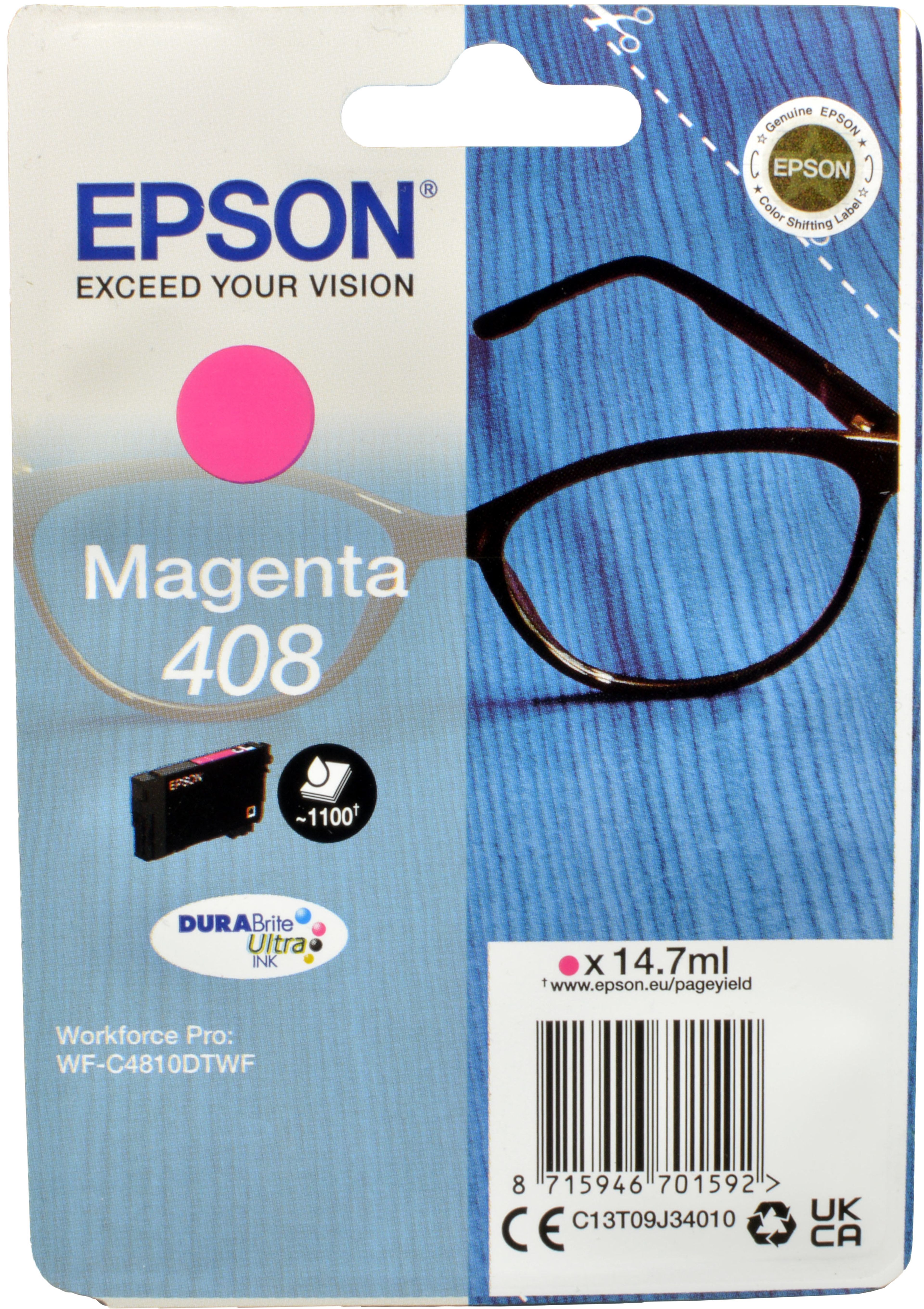 Epson Tinte C13T09J340 magenta 408