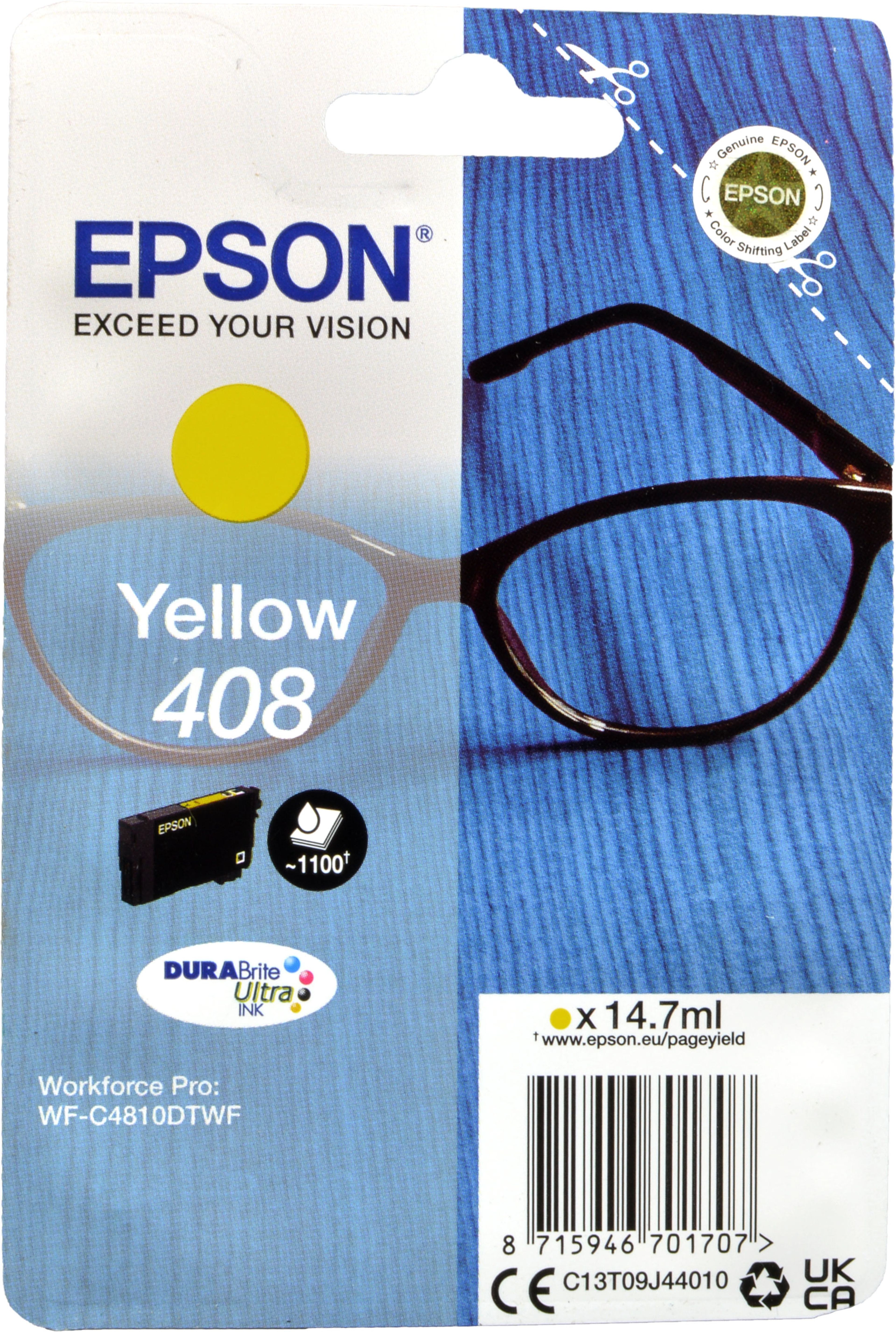 Epson Tinte C13T09J440 yellow 408