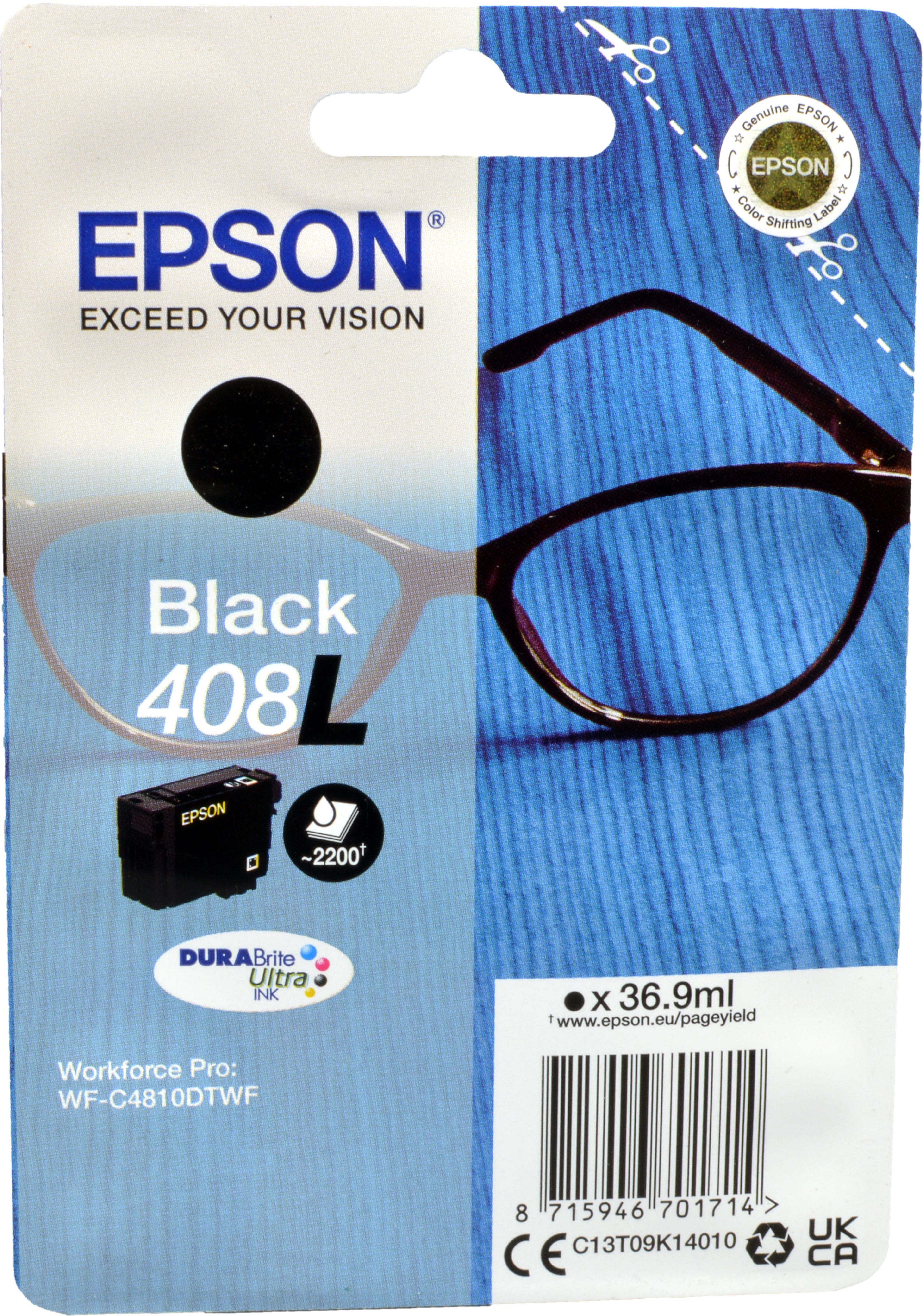 Epson Tinte C13T09K140 black 408L