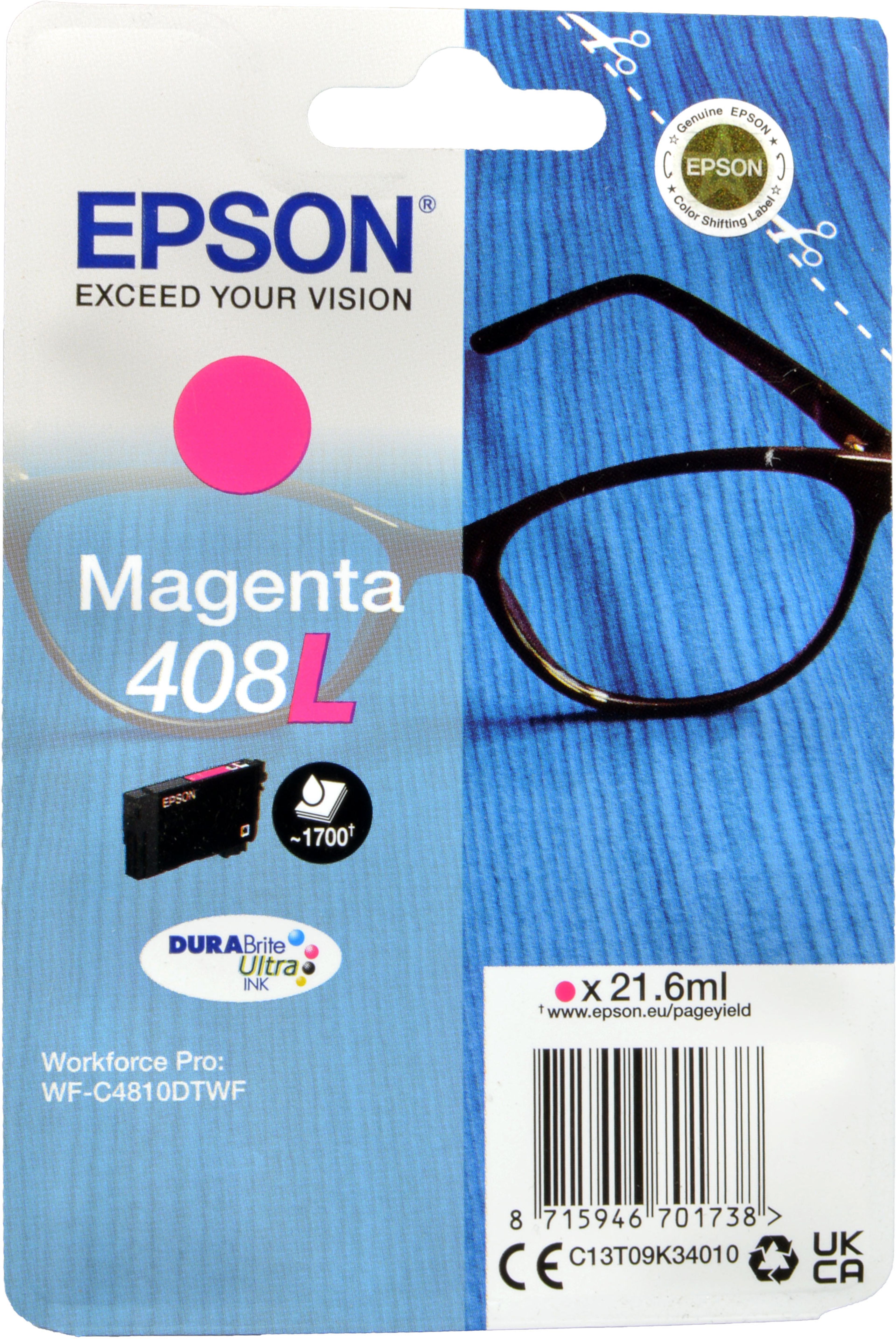 Epson Tinte C13T09K340 magenta 408L
