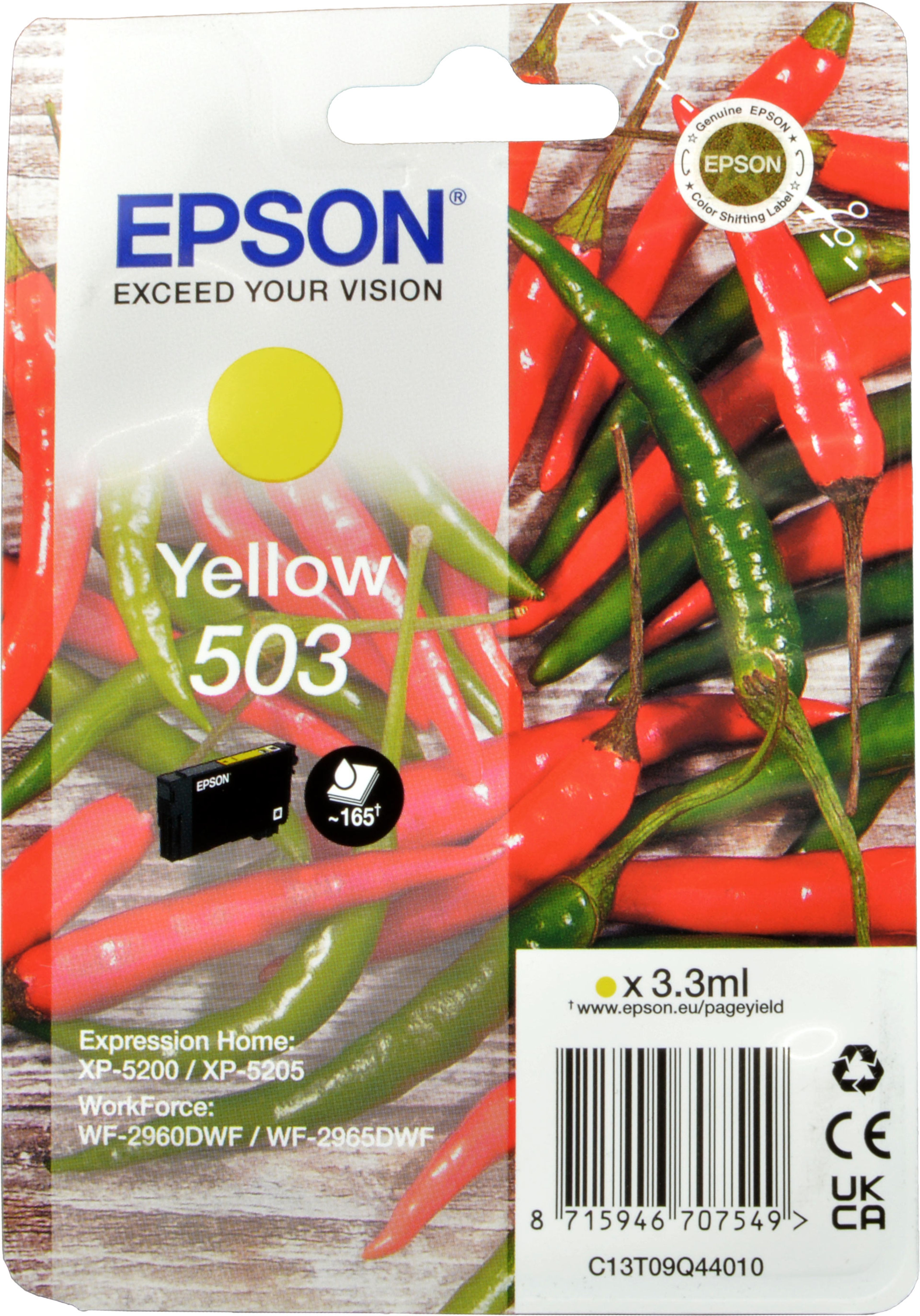 Epson Tinte C13T09Q440 yellow 503