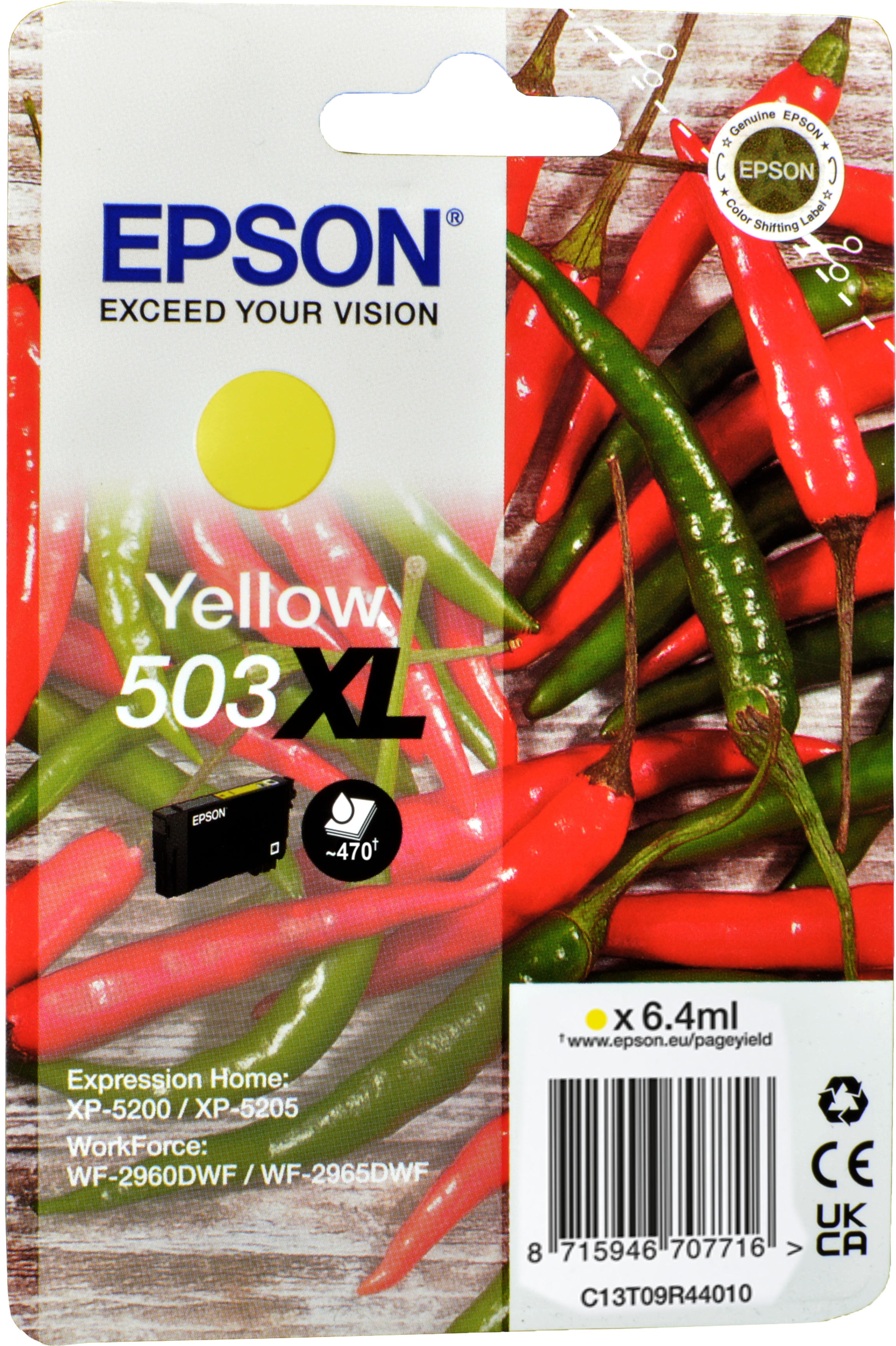 Epson Tinte C13T09R440 yellow 503XL