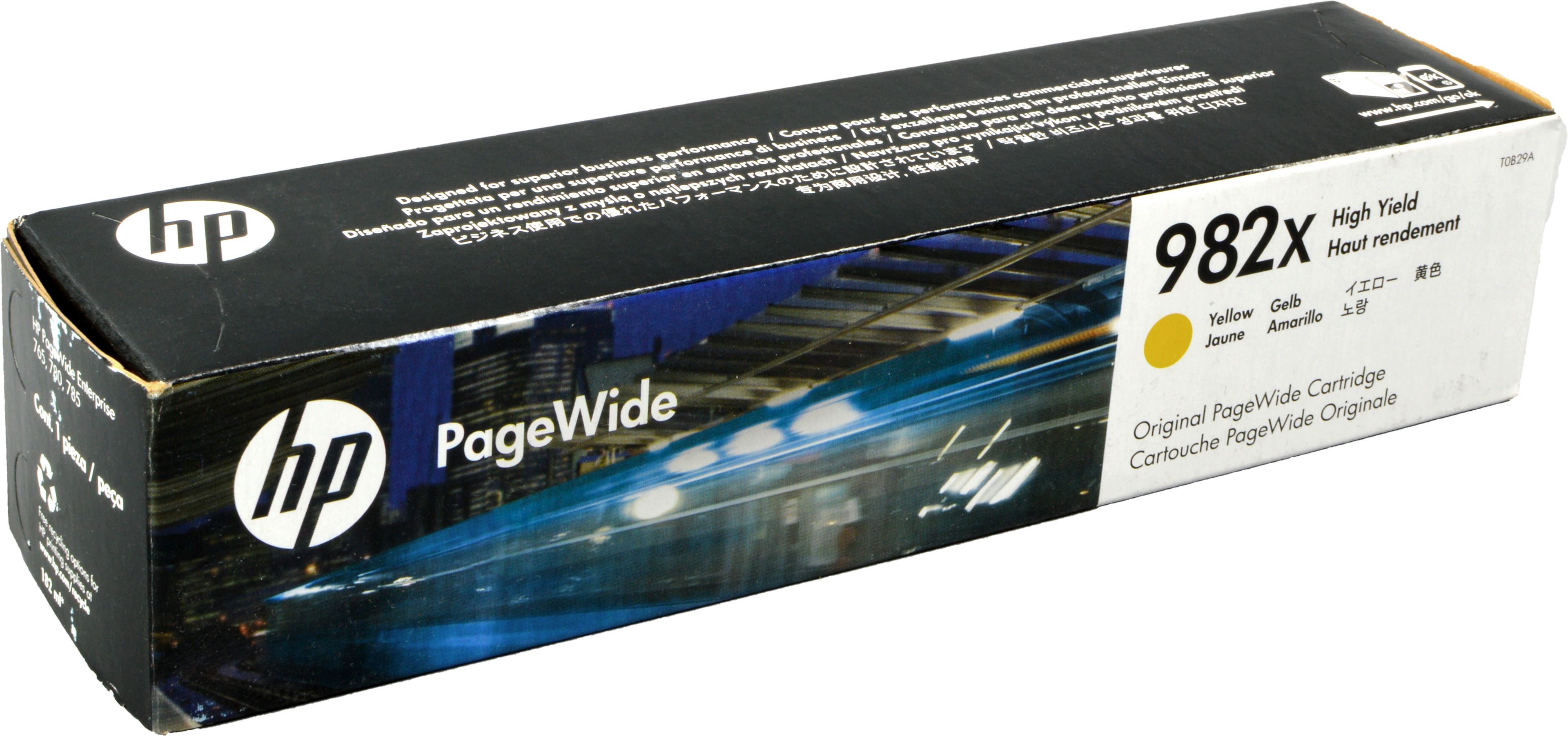 HP Tinte T0B29A 982X yellow