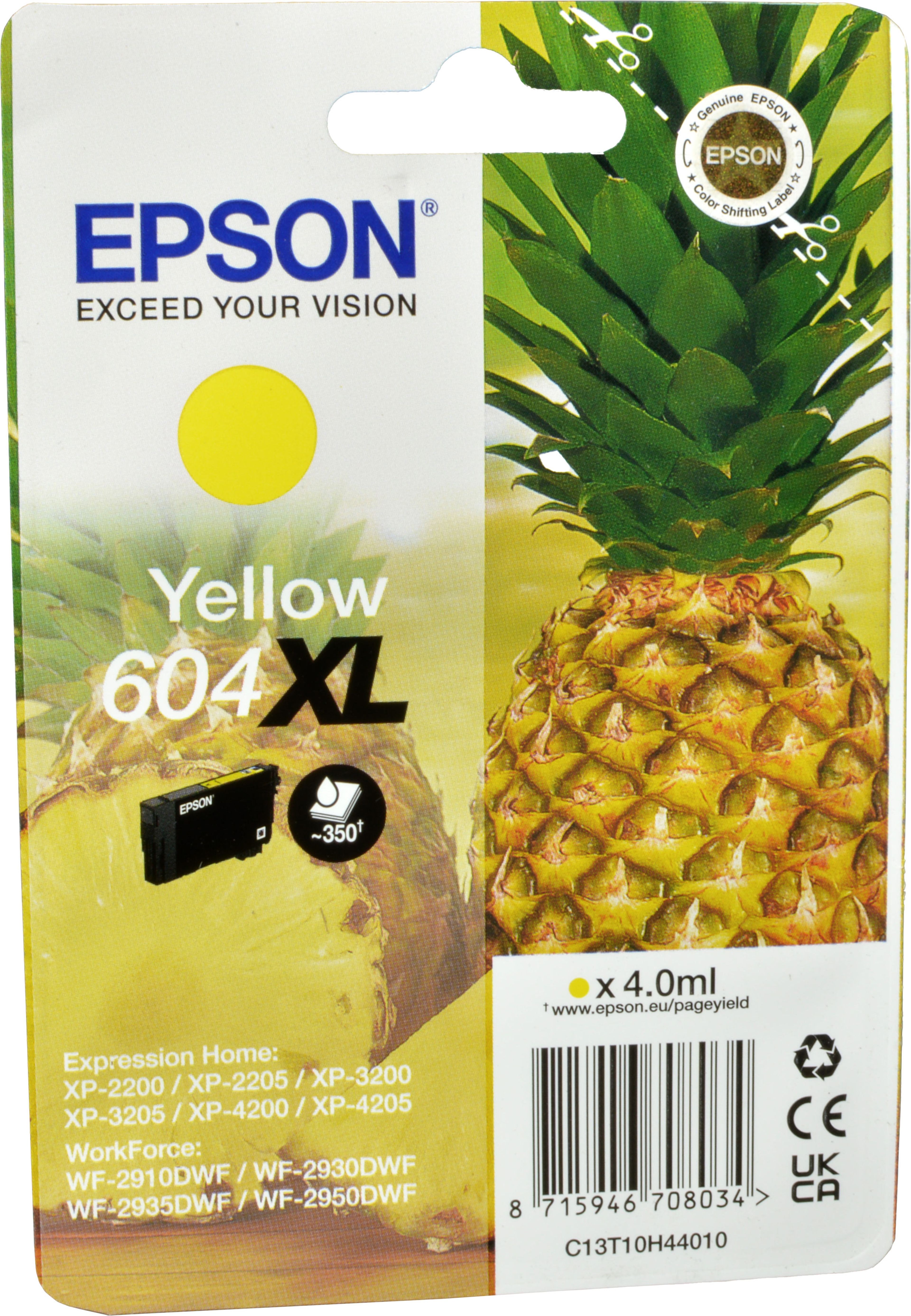 Epson Tinte C13T10H440 yellow 604XL