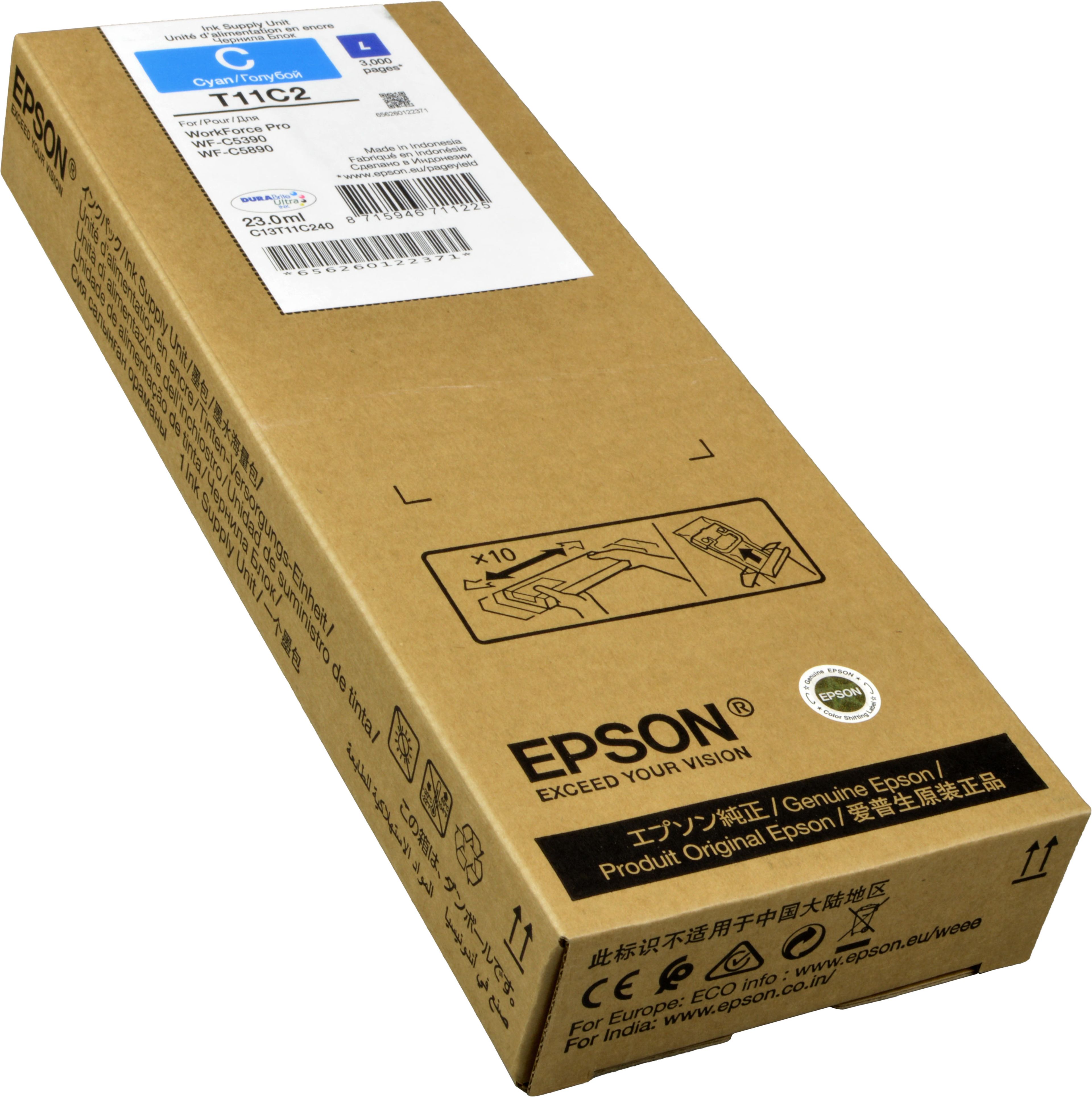 Epson Tinte C13T11C240 cyan L T11C2