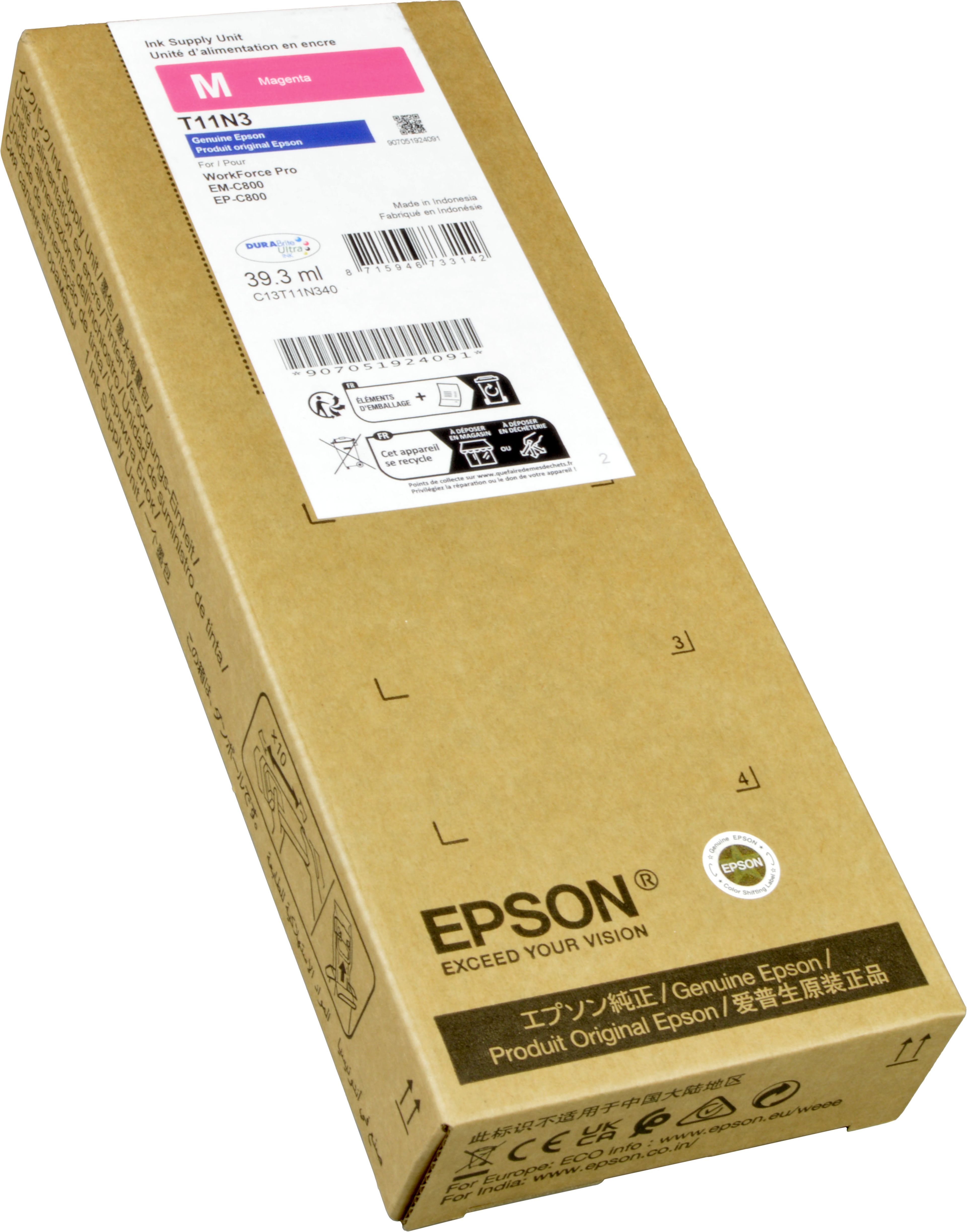 Epson Tinte C13T11N340 magenta XL T11N3