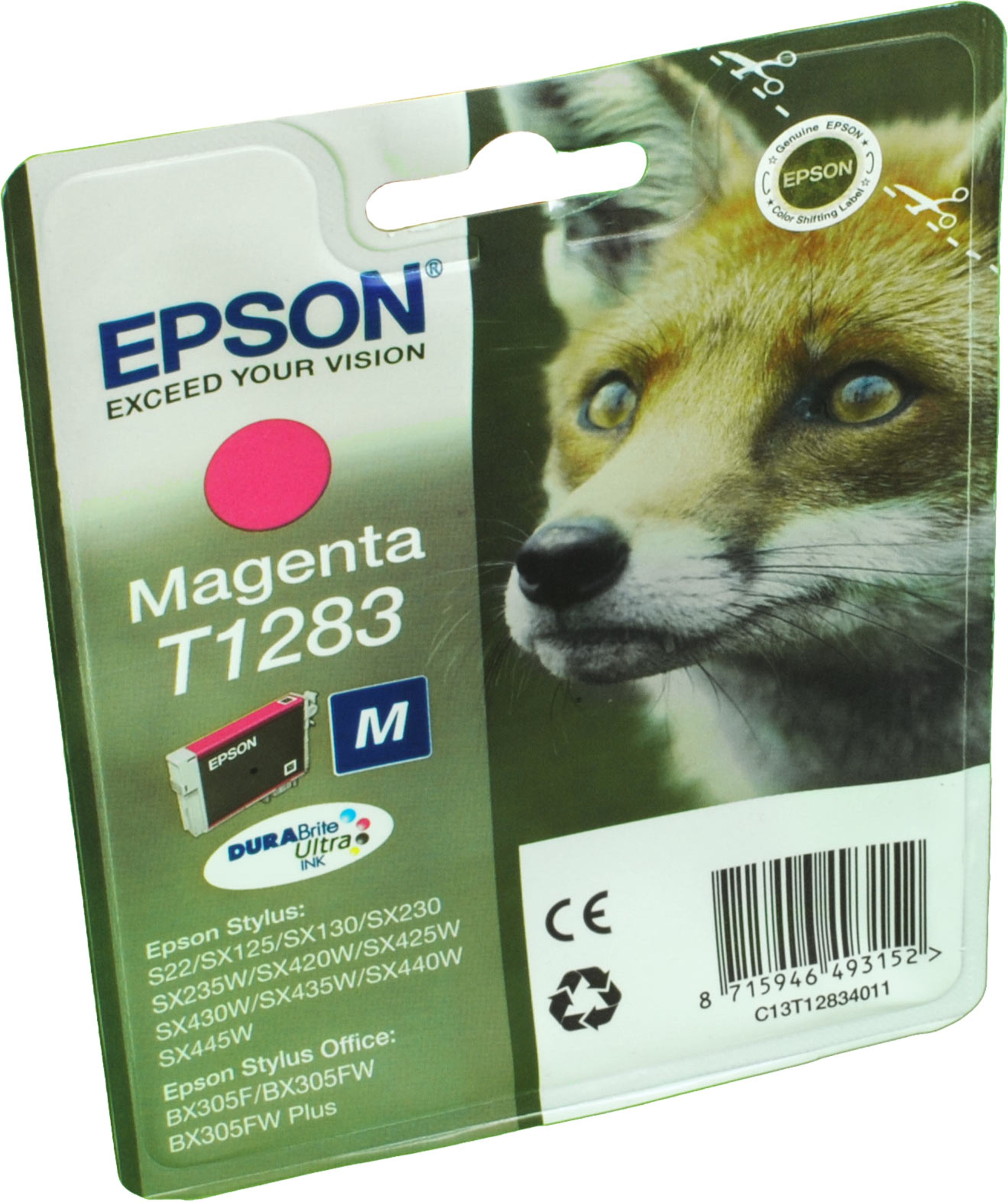 Epson Tinte C13T128340 magenta T1283