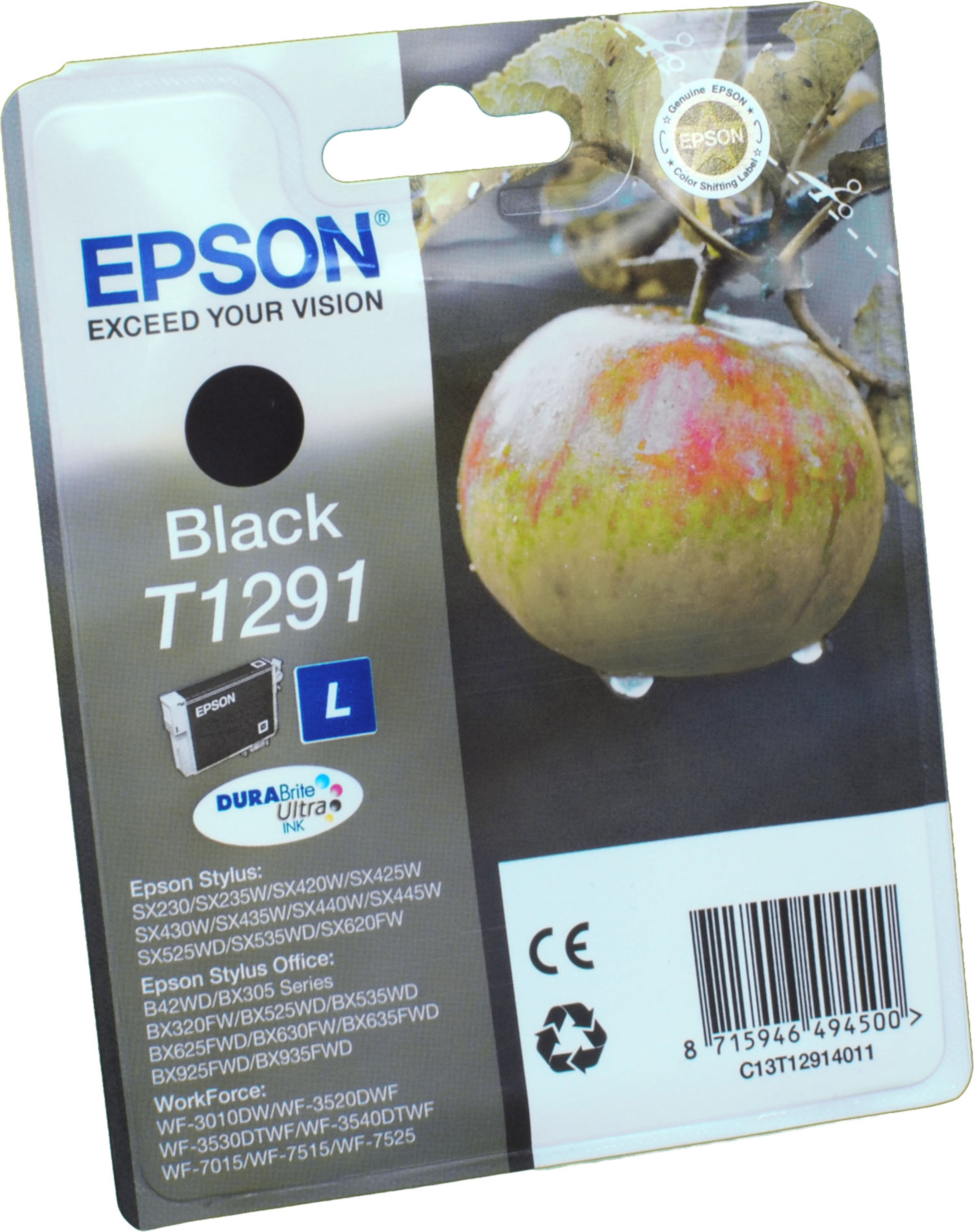 Epson Tinte C13T129140 schwarz T1291
