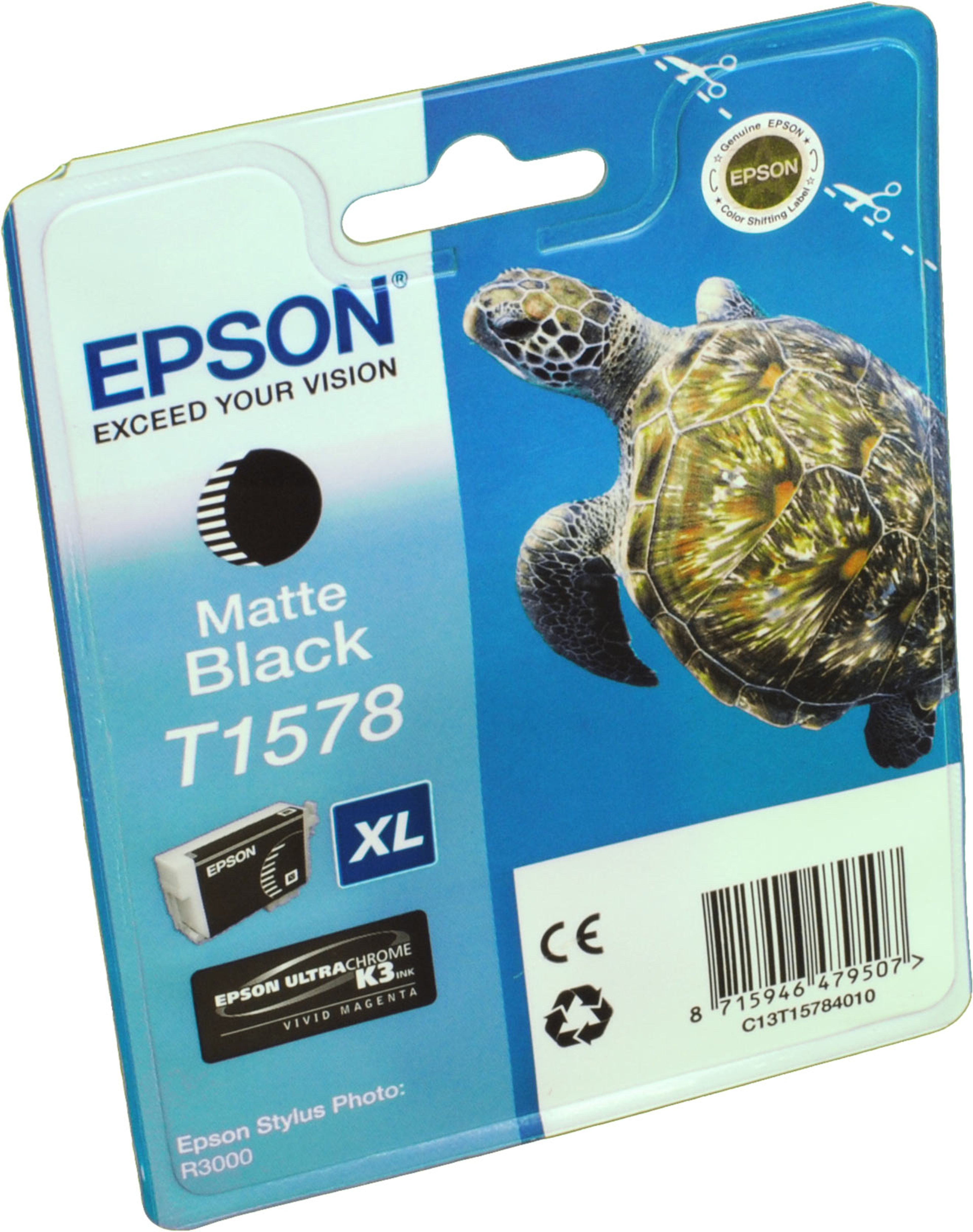 Epson Tinte C13T157840 matte black T1578