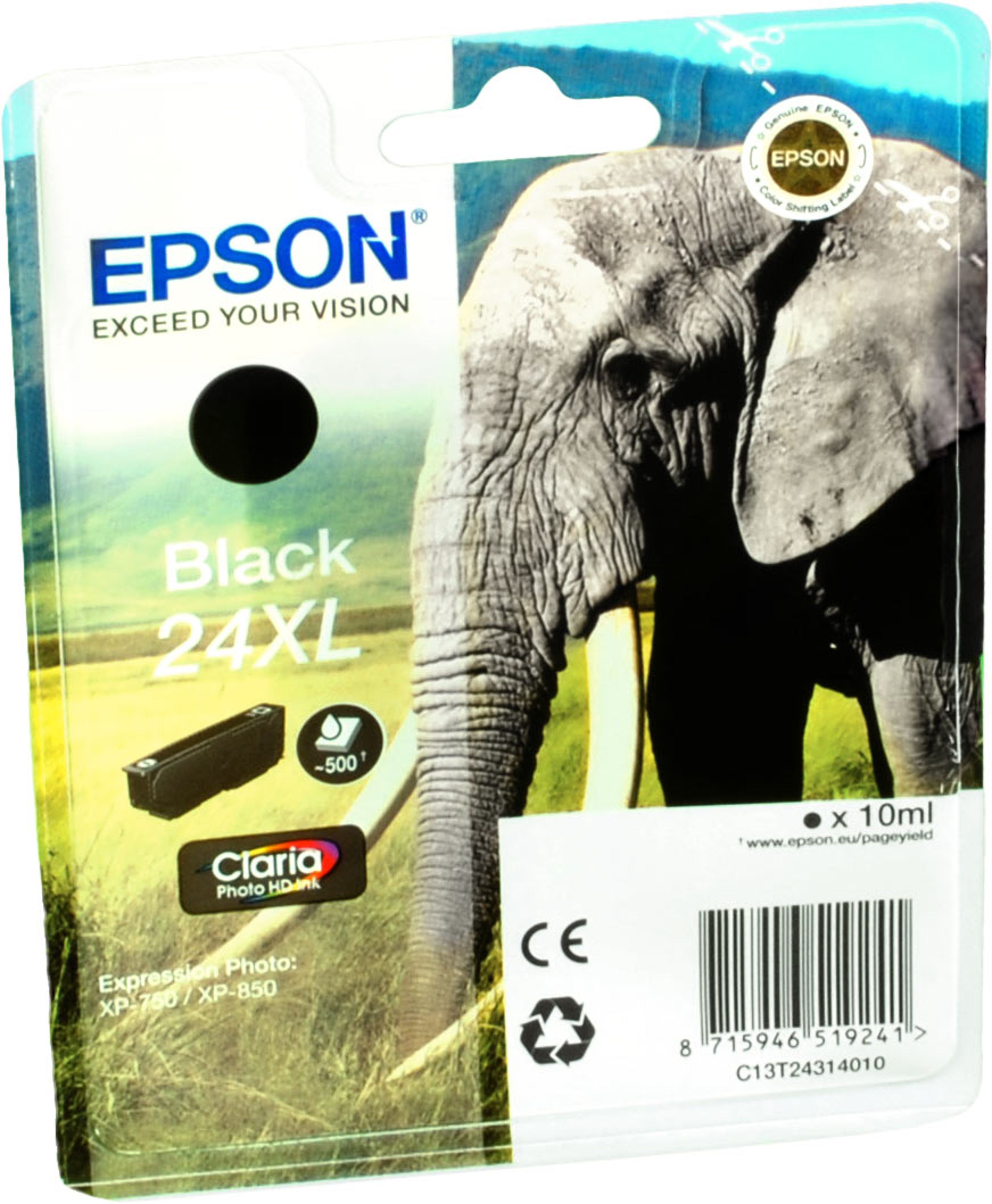 Epson Tinte C13T243140 schwarz 24XL
