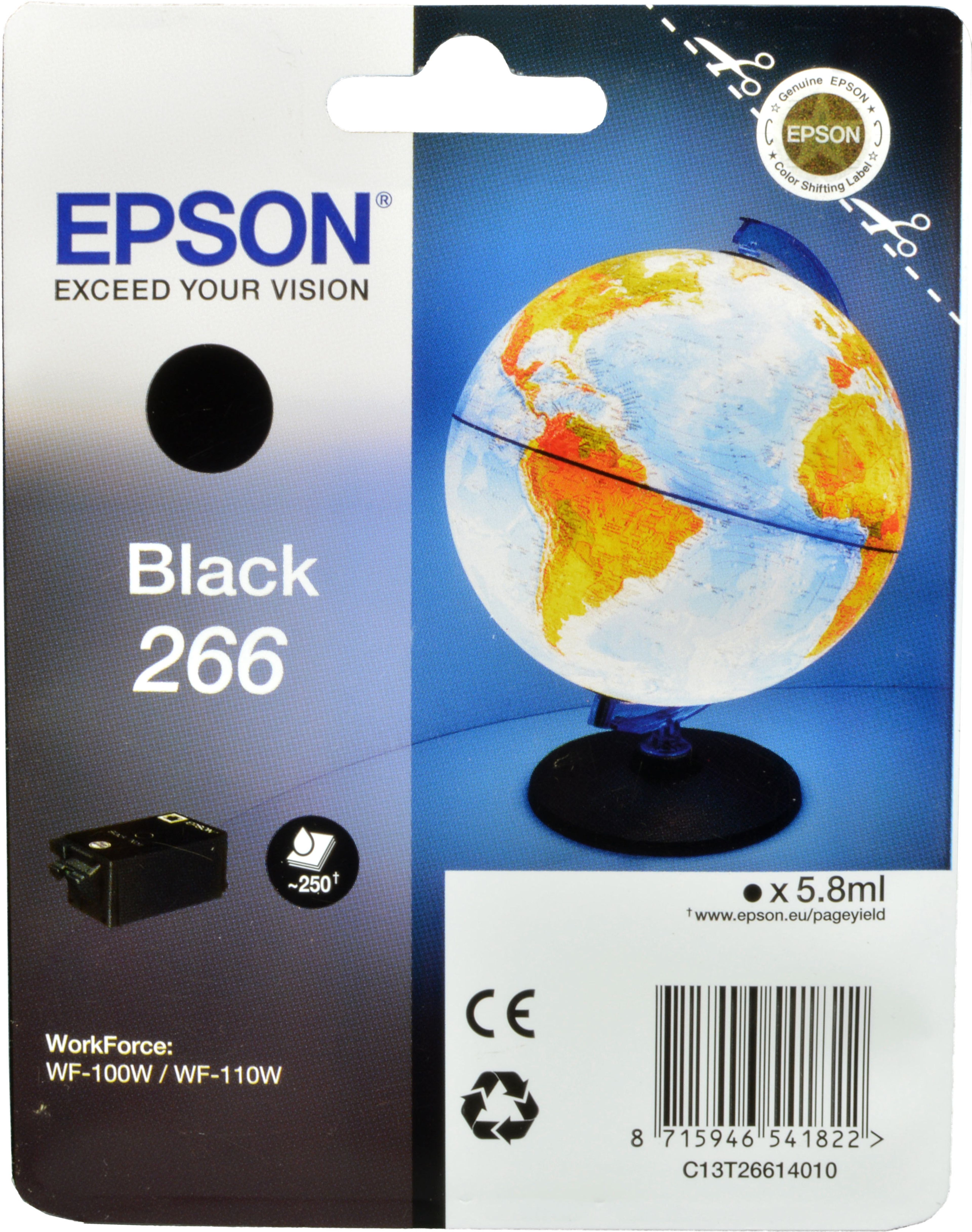 Epson Tinte C13T266140 schwarz 266
