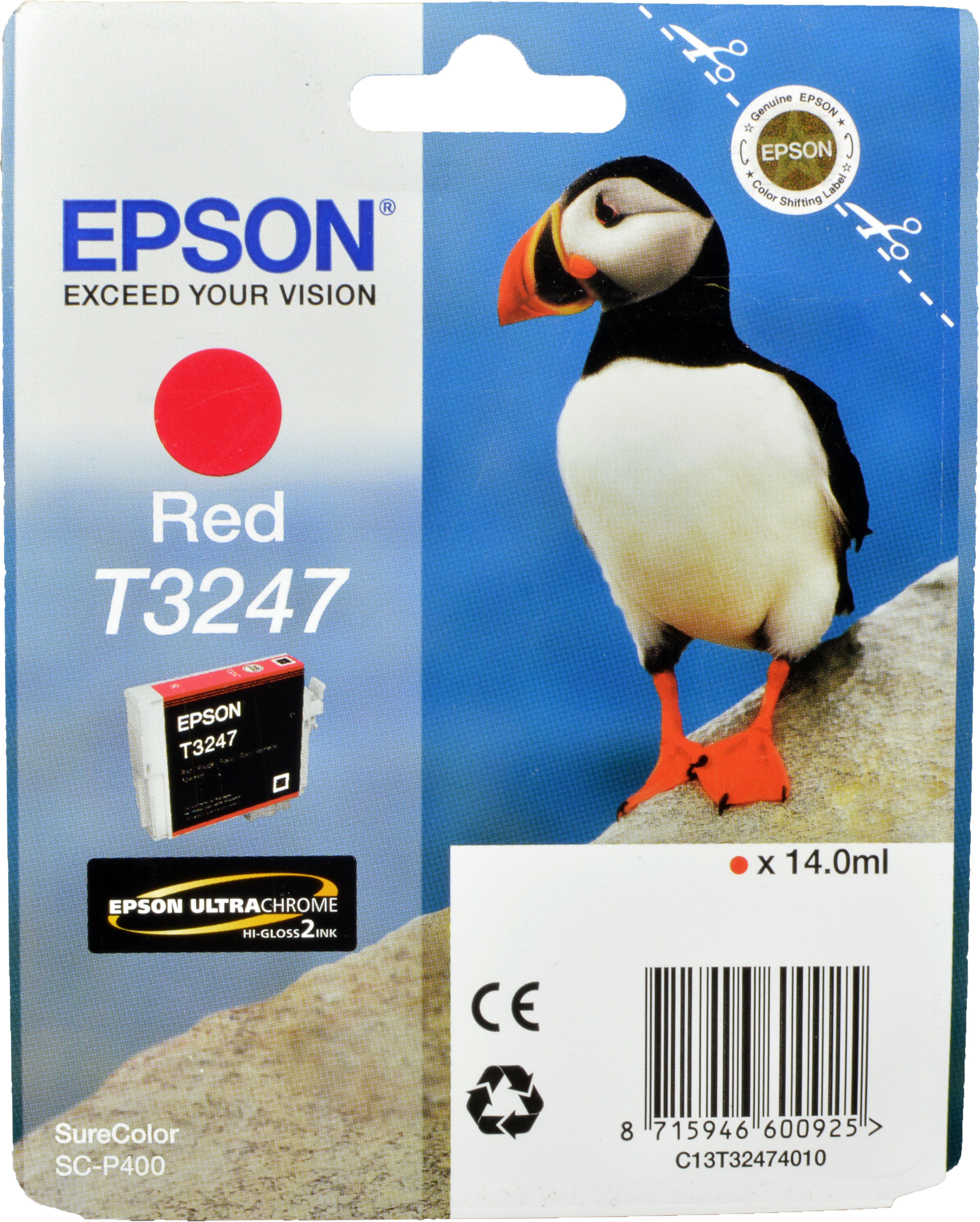 Epson Tinte C13T324740 rot T3247