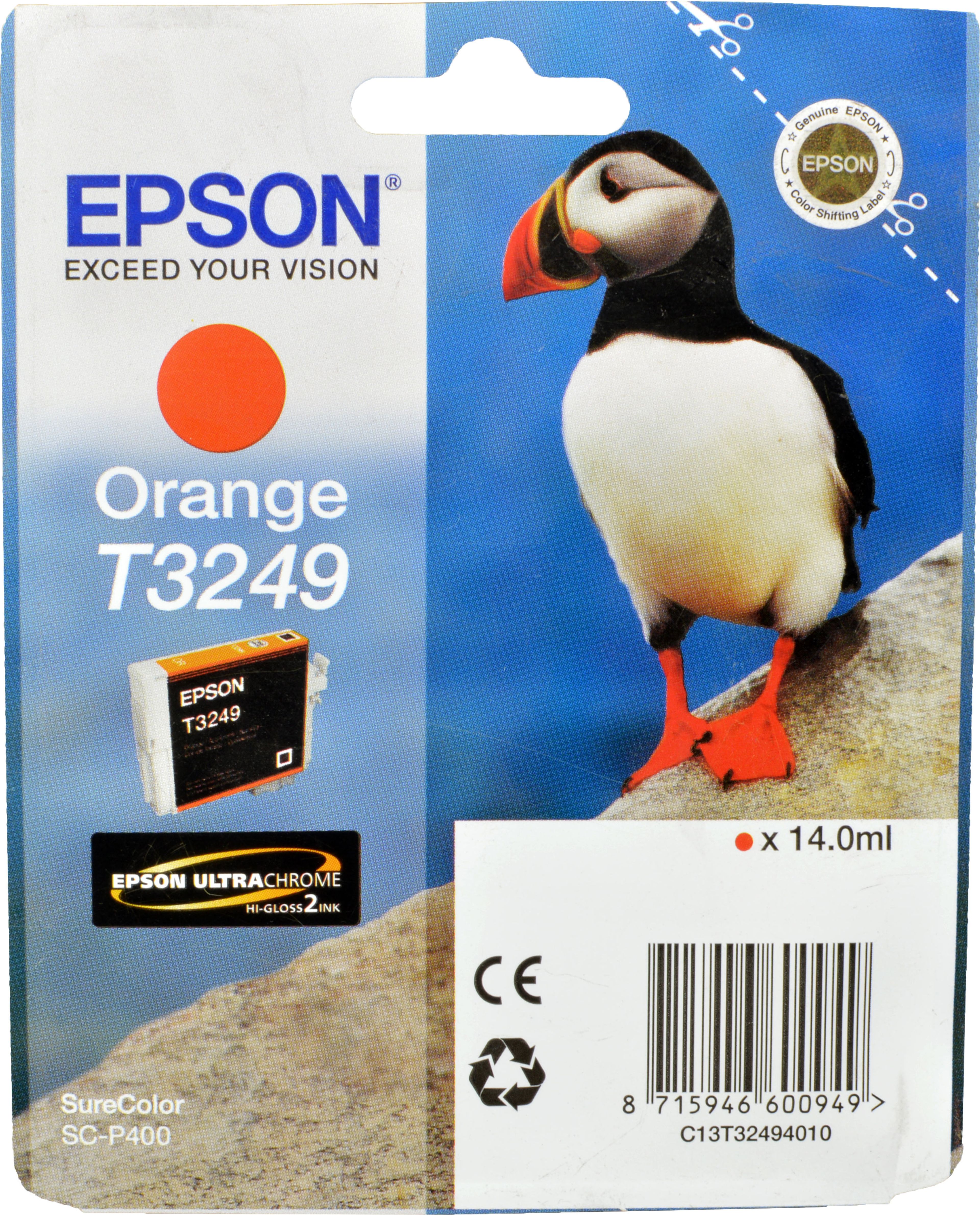 Epson Tinte C13T324940 orange T3249