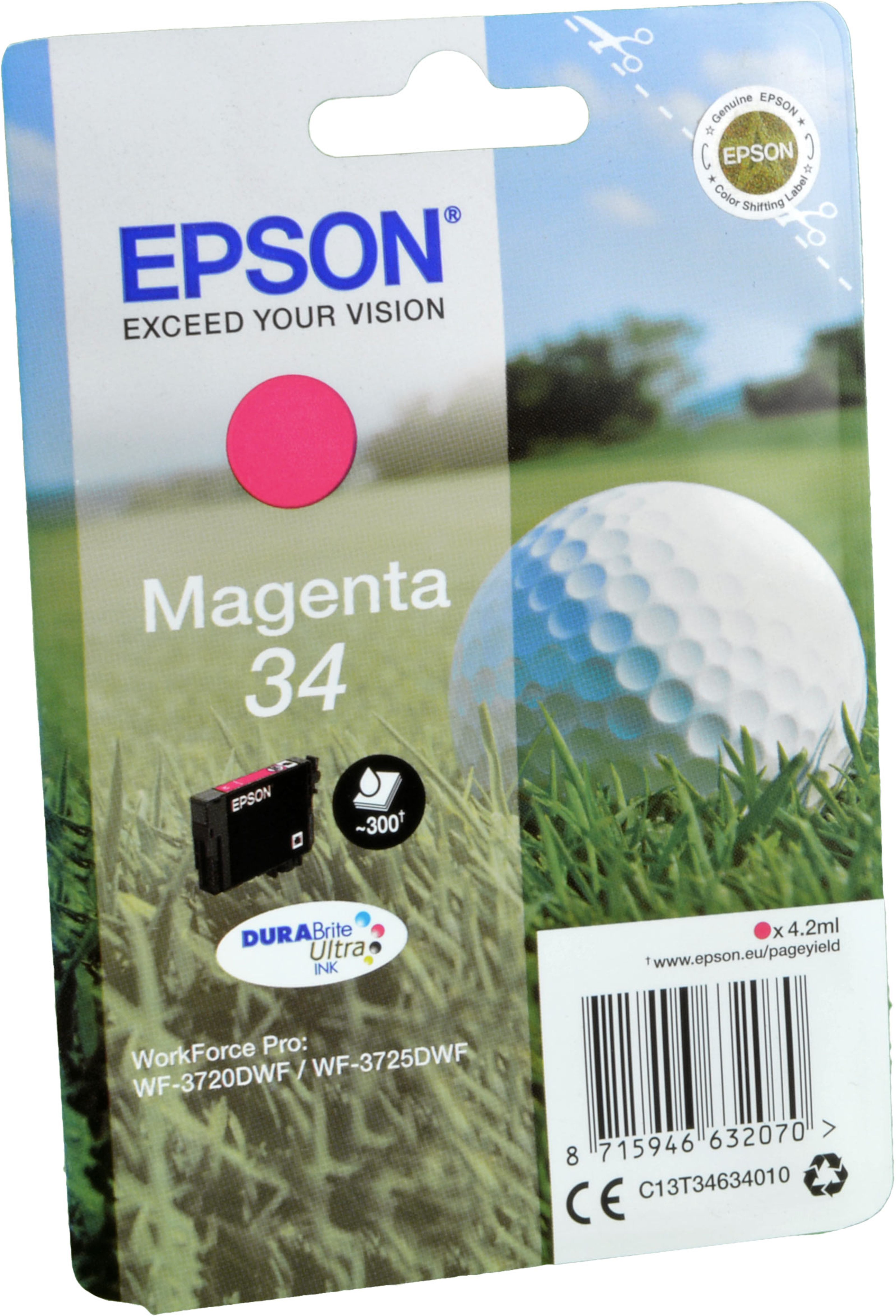 Epson Tinte C13T346340 magenta 34