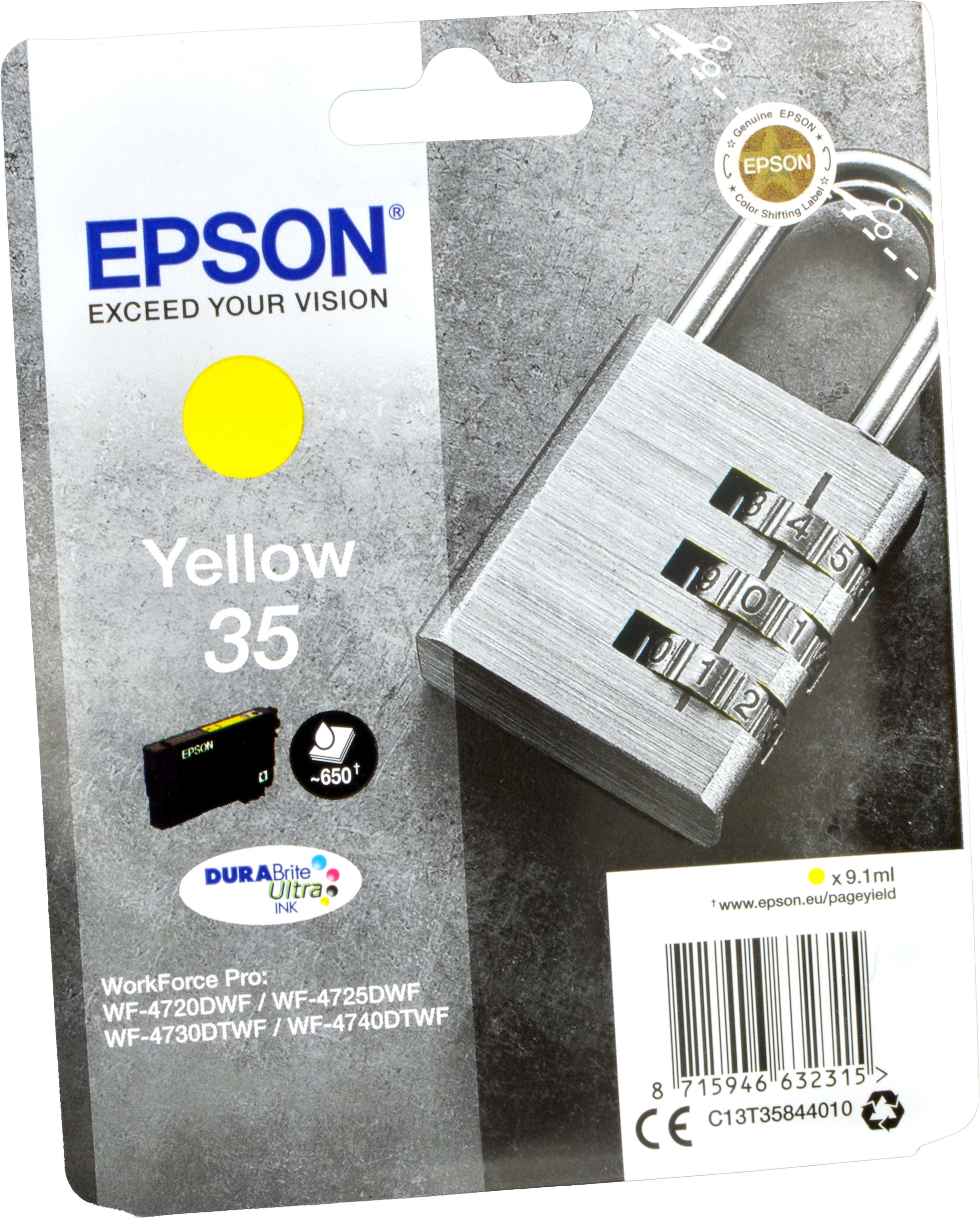 Epson Tinte C13T358440 yellow 35
