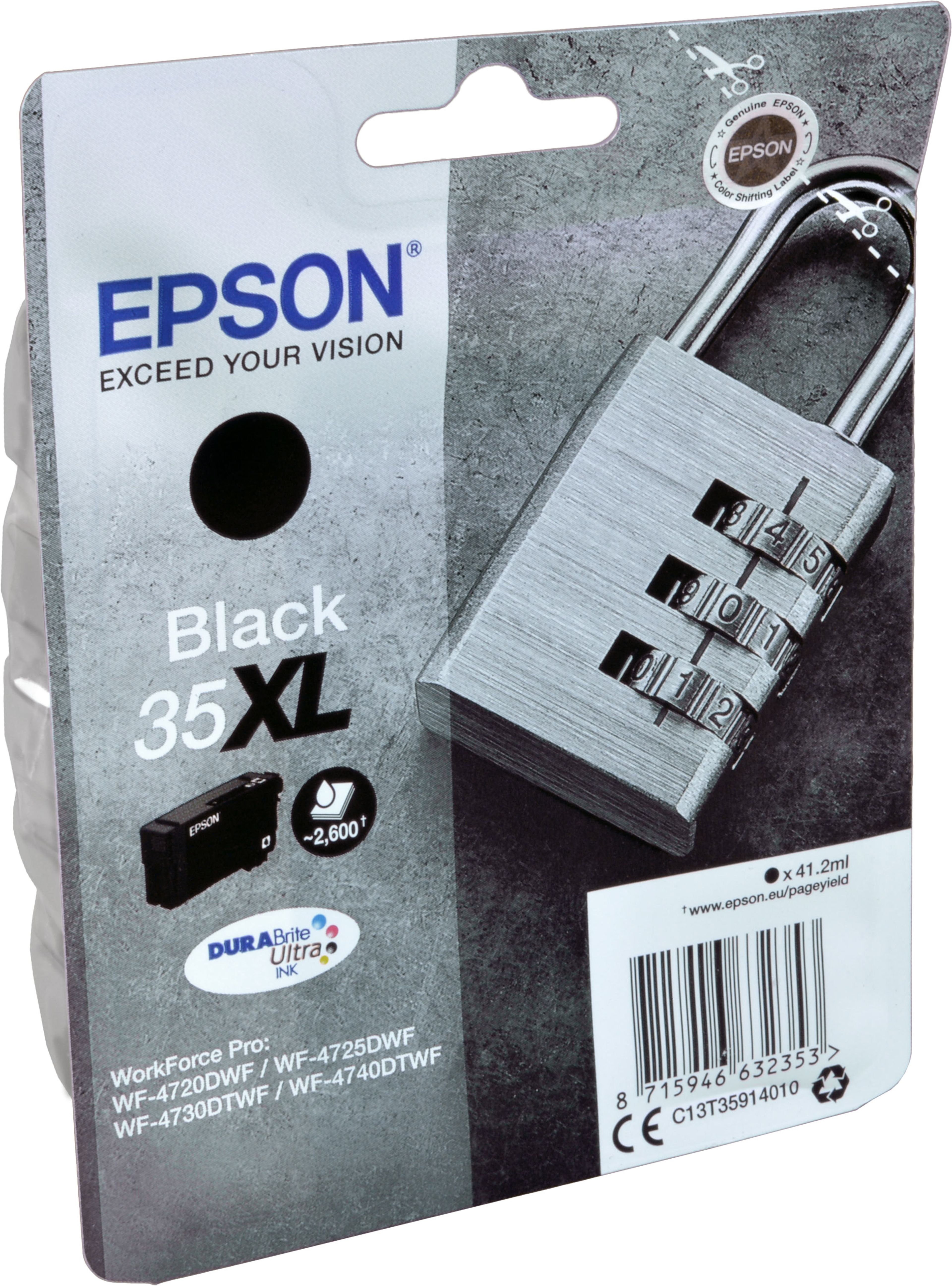 Epson Tinte C13T359140 schwarz 35XL