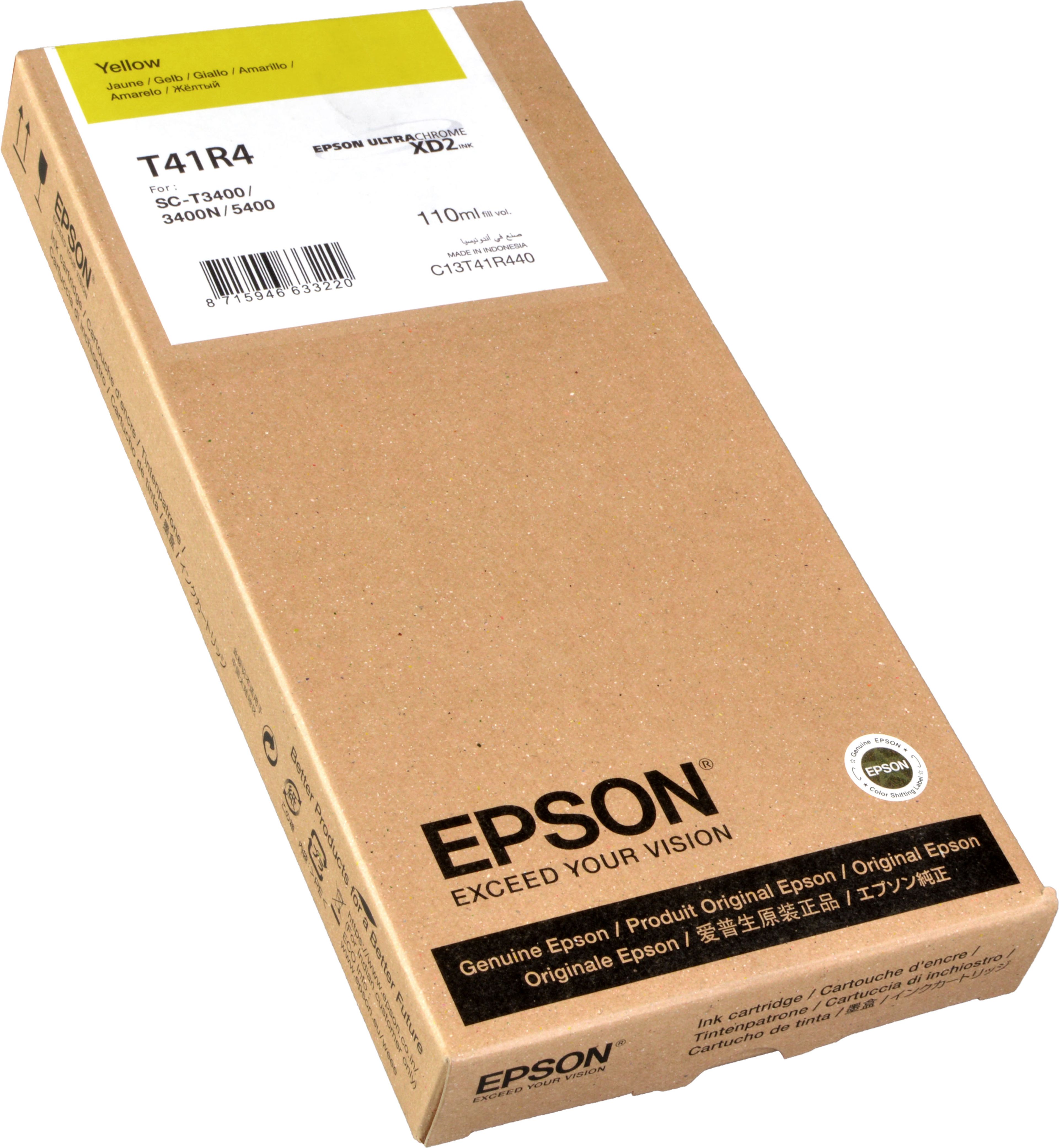 Epson Tinte C13T41R440 yellow T41R4