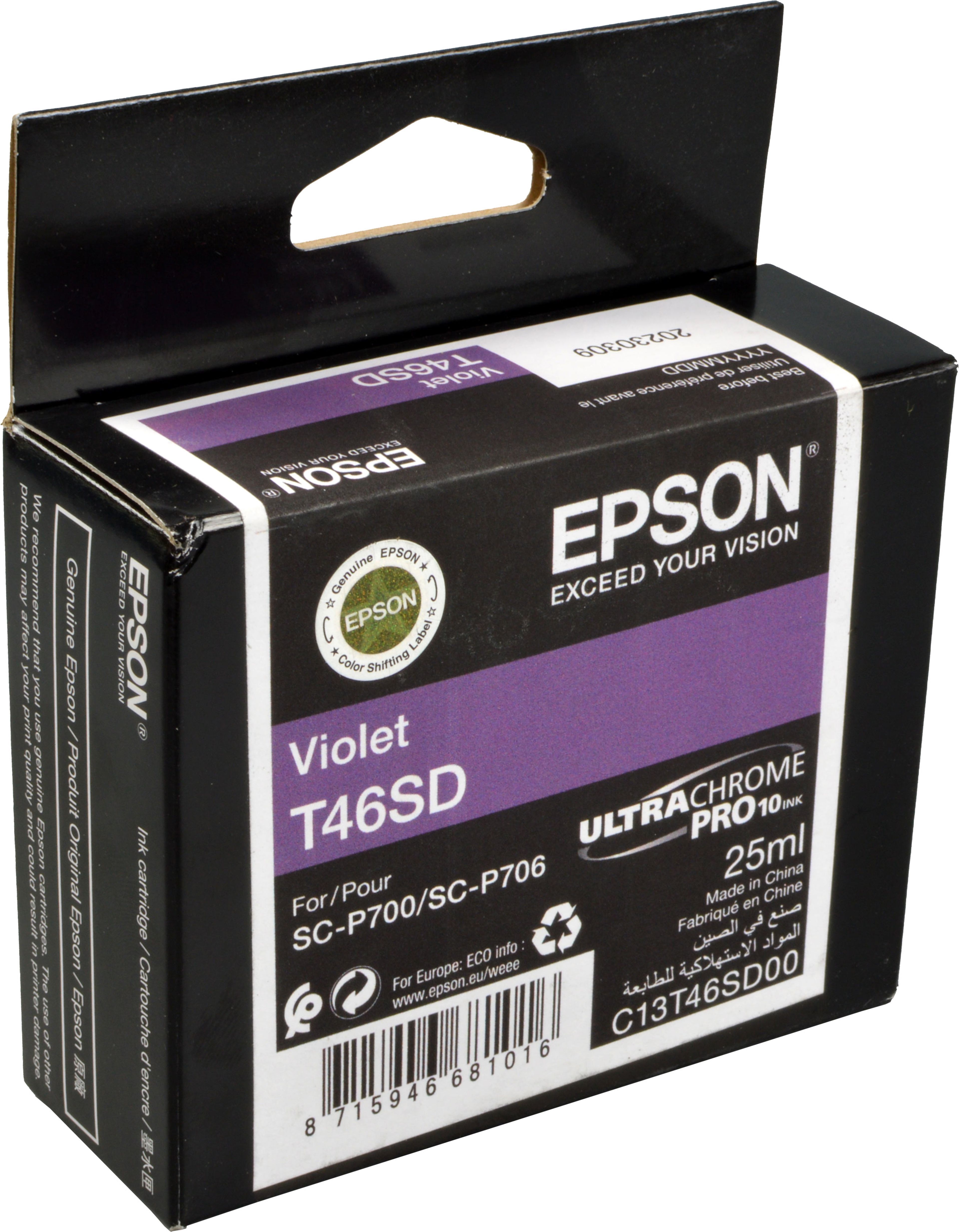 Epson Tinte C13T46SD00 violett T46SD