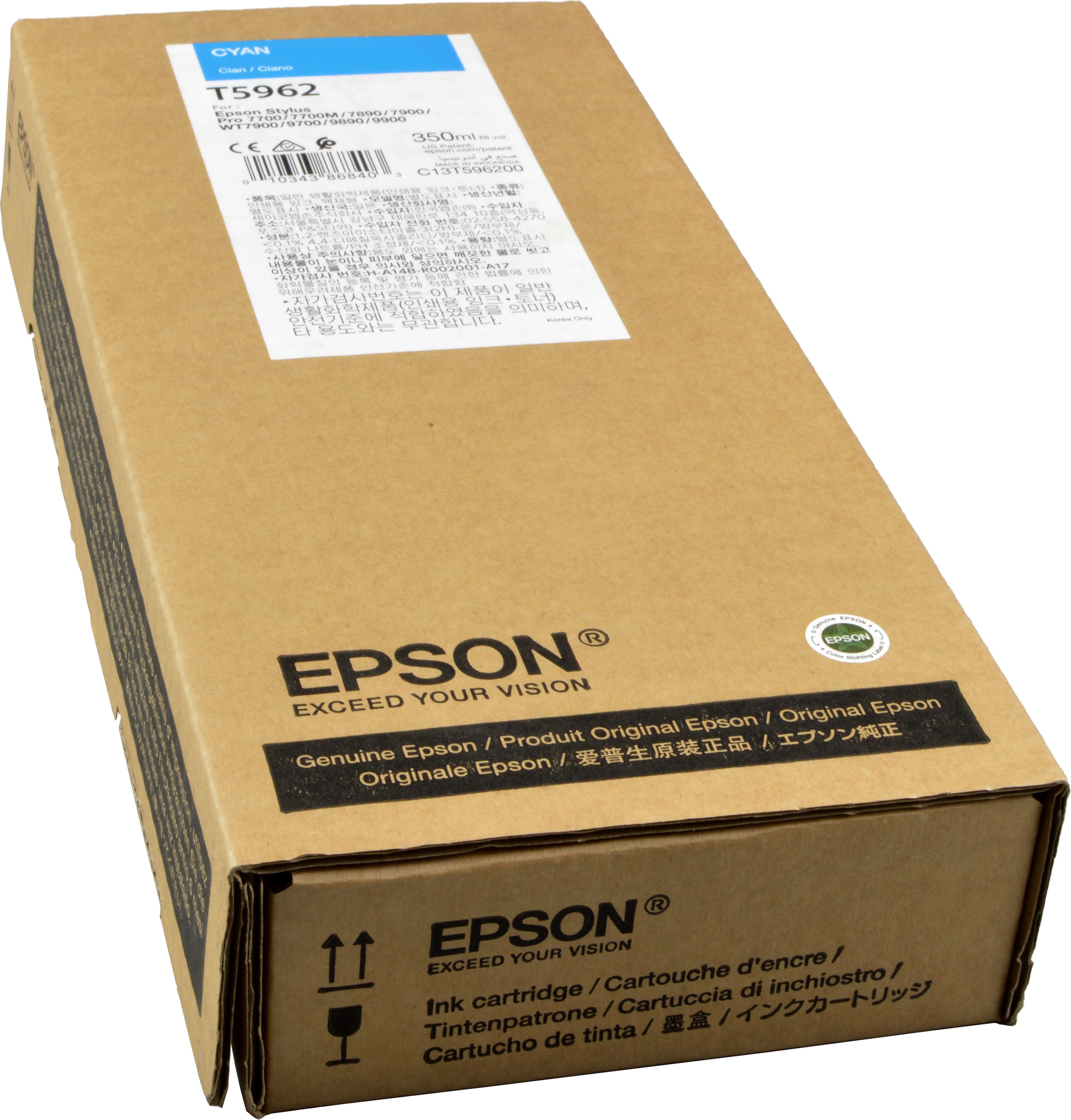 Epson Tinte C13T596200 cyan T5962