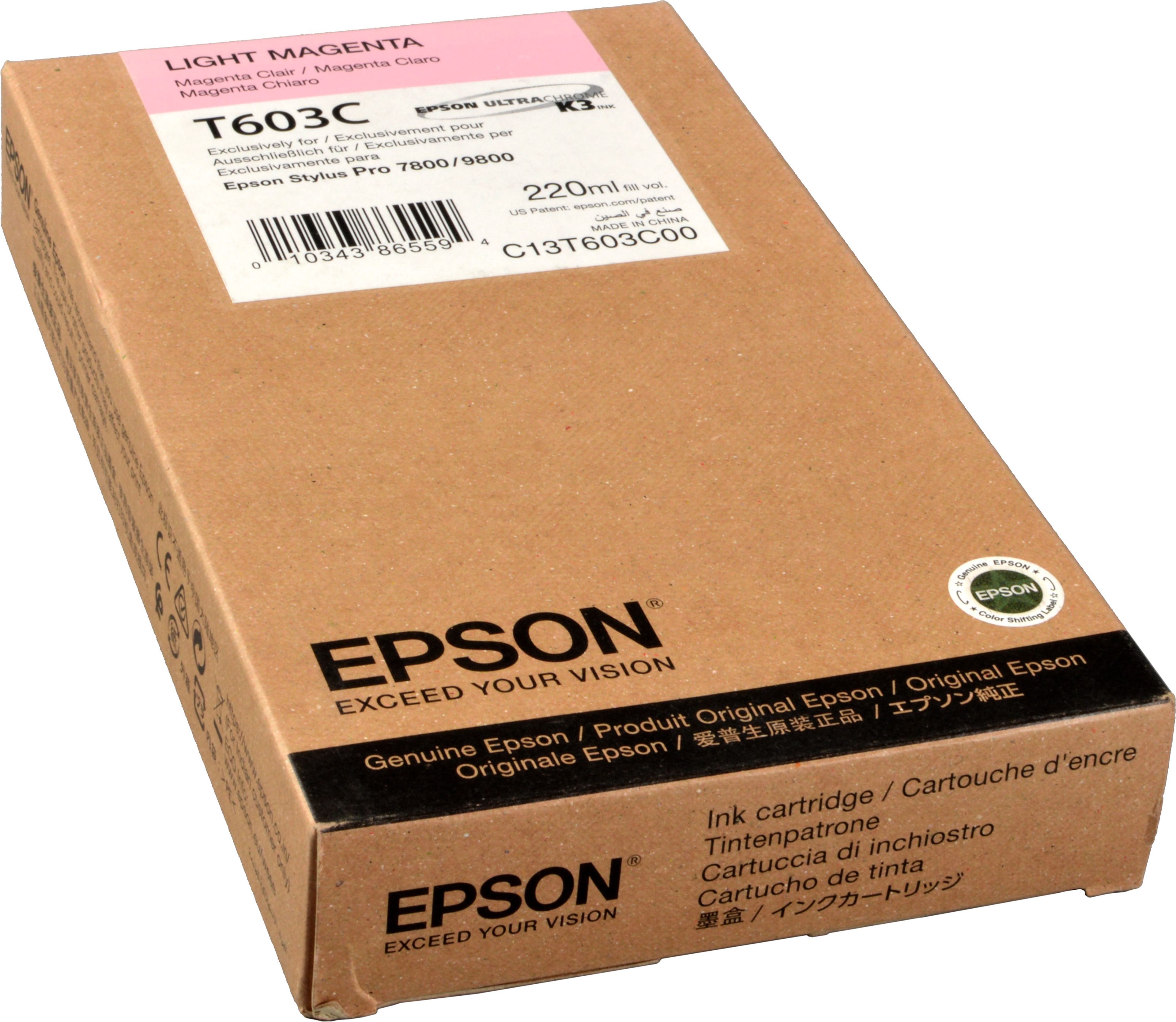 Epson Tinte C13T603C00 vivid light magenta T603C