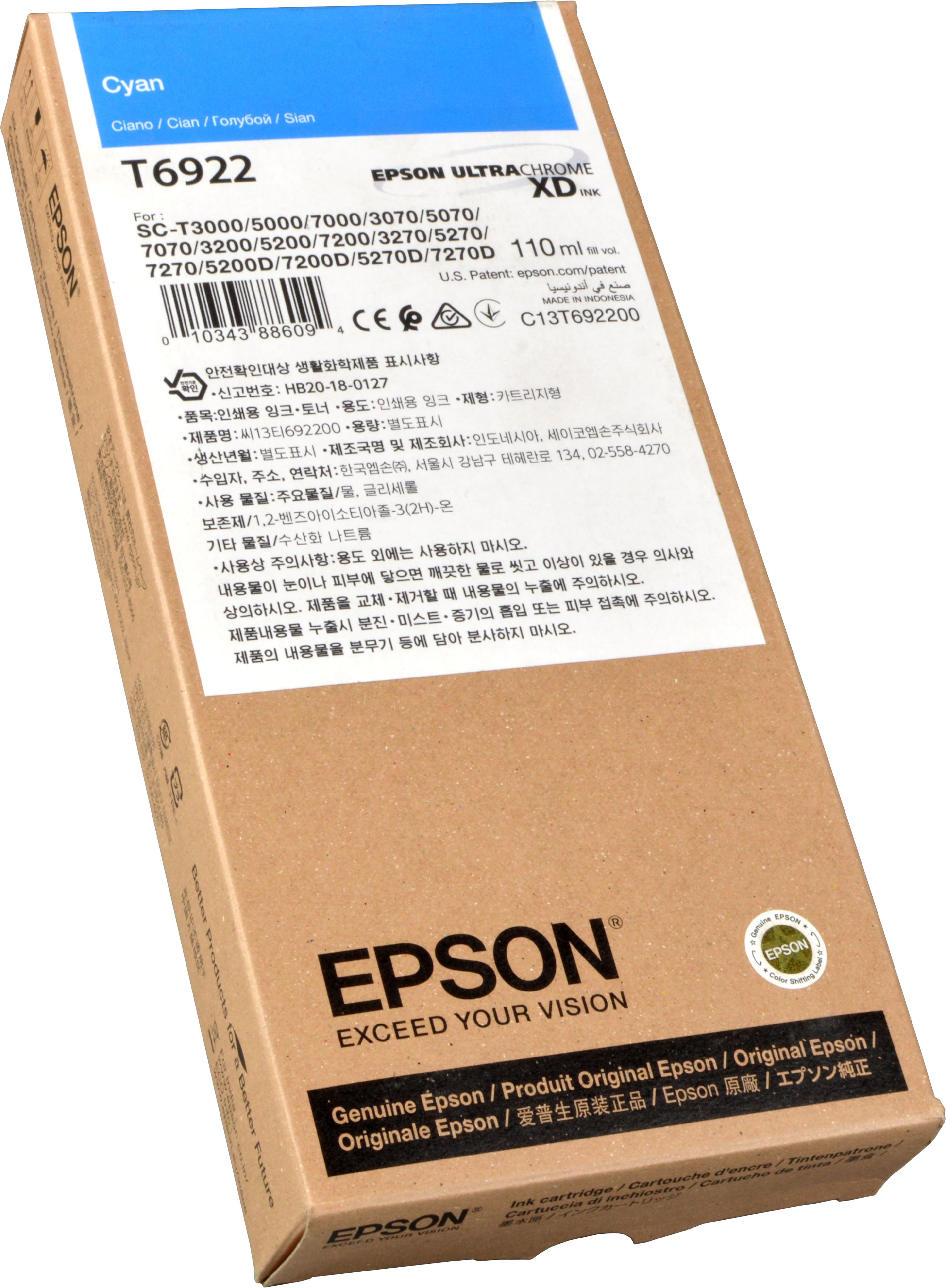 Epson Tinte C13T692200 cyan T6922