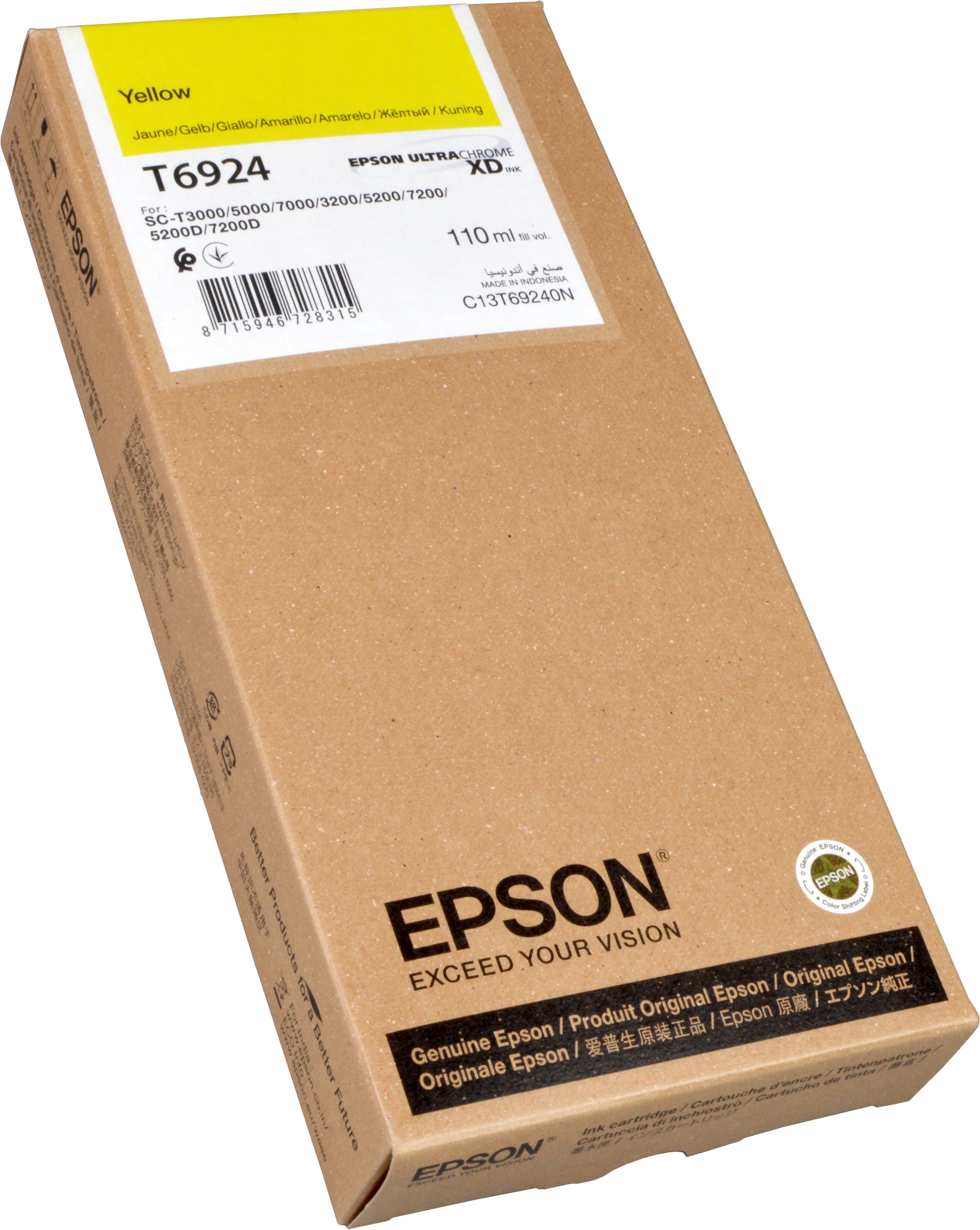 Epson Tinte C13T692400 yellow T6924