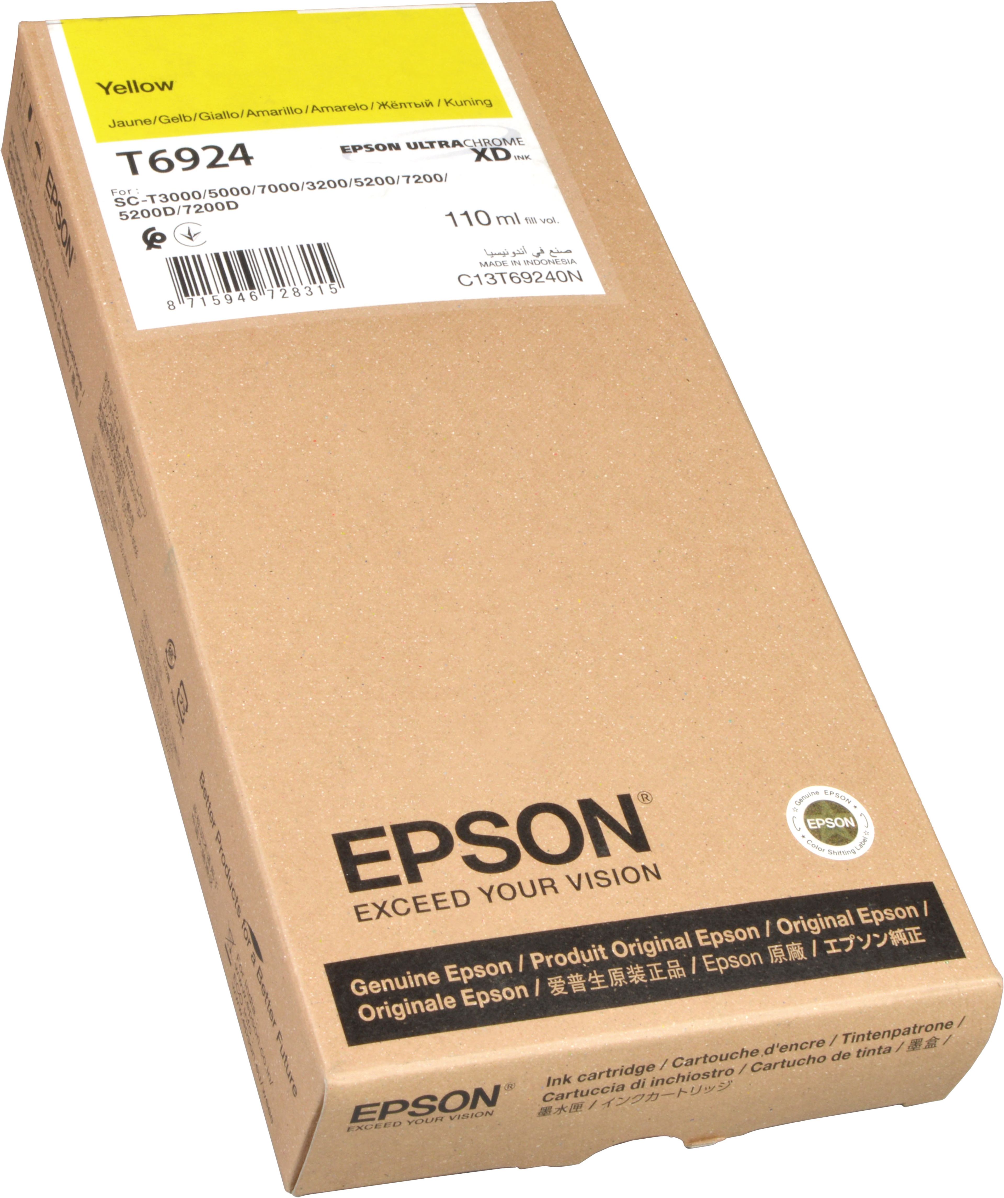 Epson Tinte C13T69240N yellow T6924