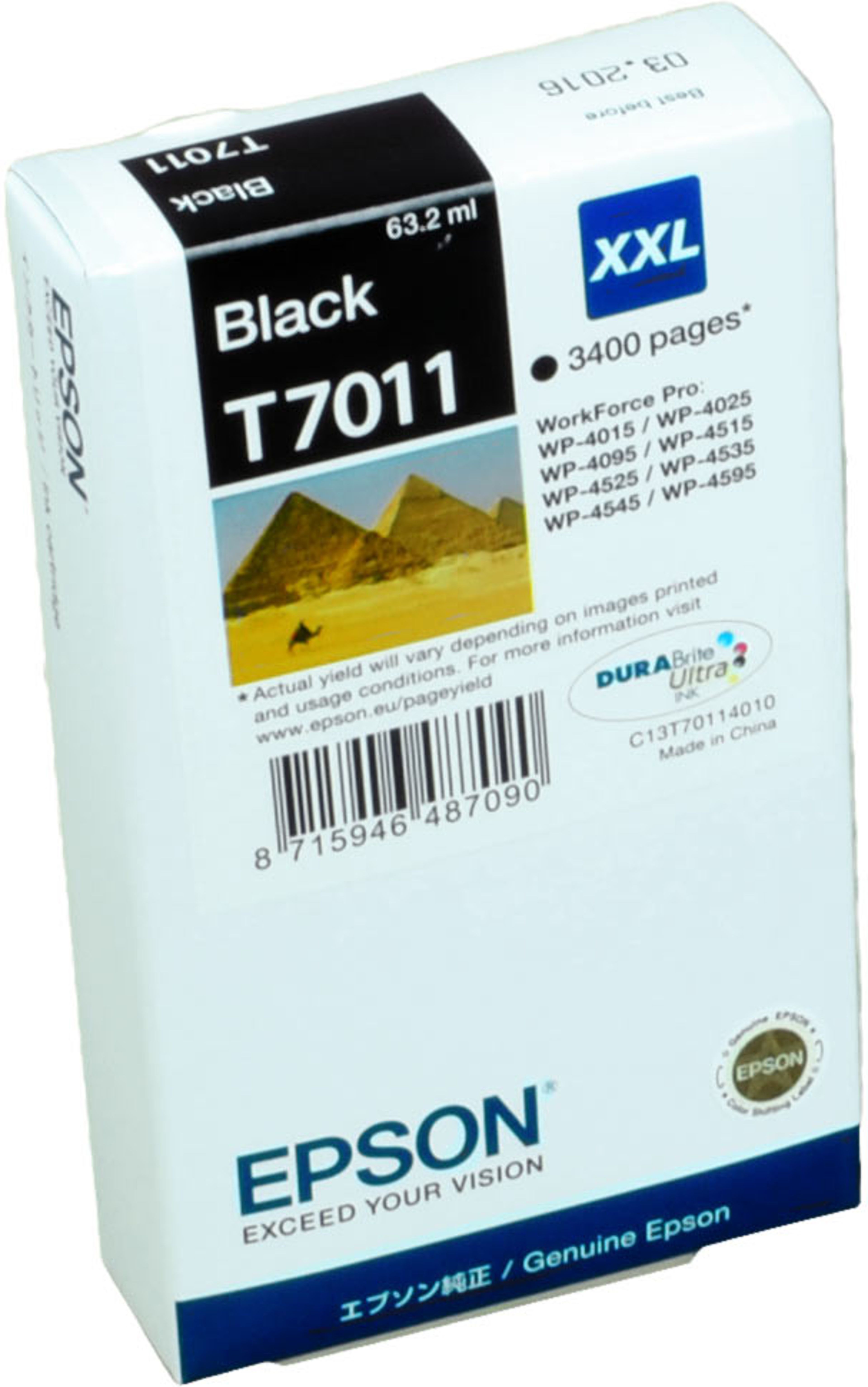 Epson Tinte C13T701140 schwarz T7011