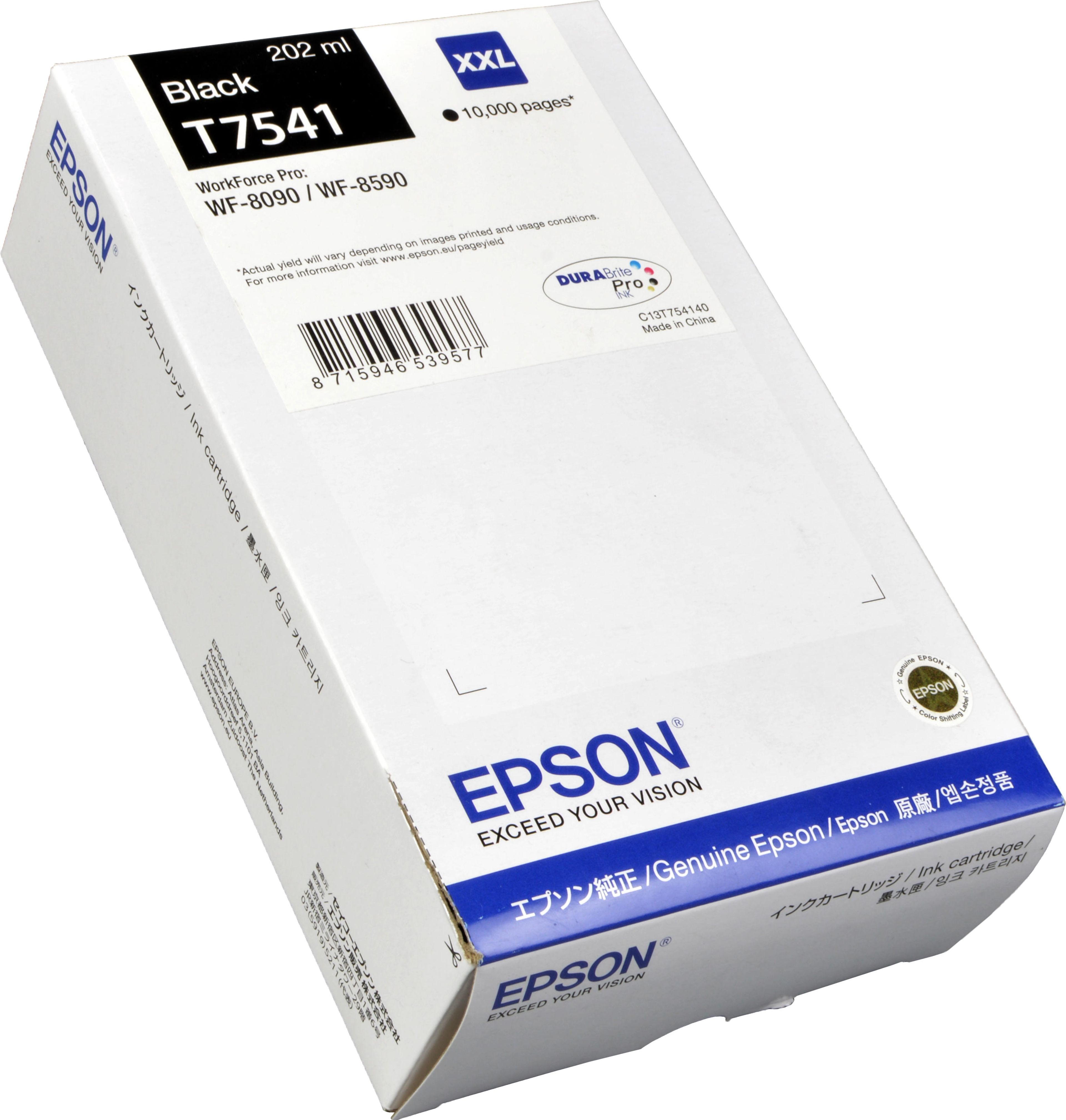 Epson Tinte C13T754140 schwarz T7541