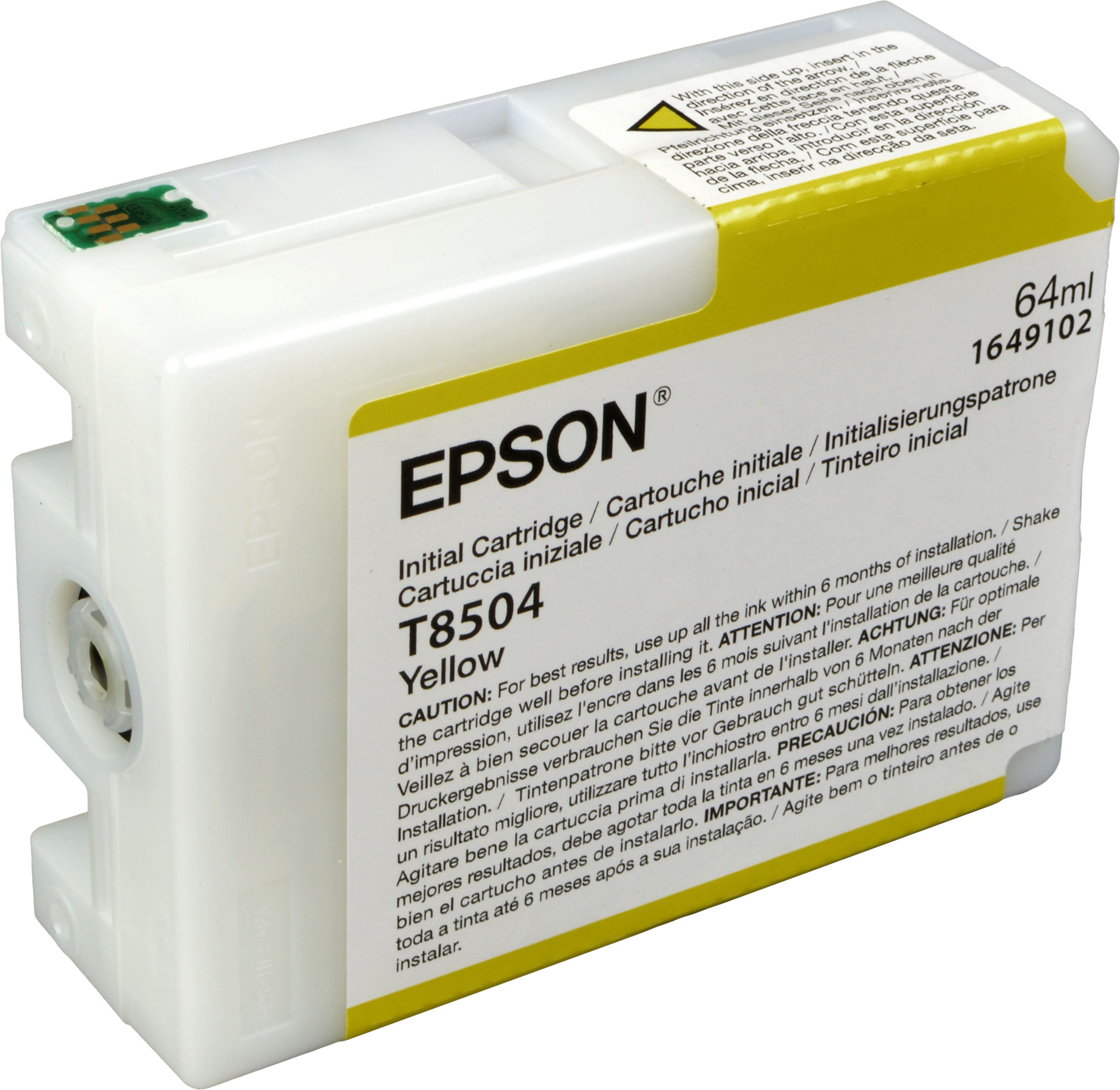Epson Tinte C13T850400 yellow T8504