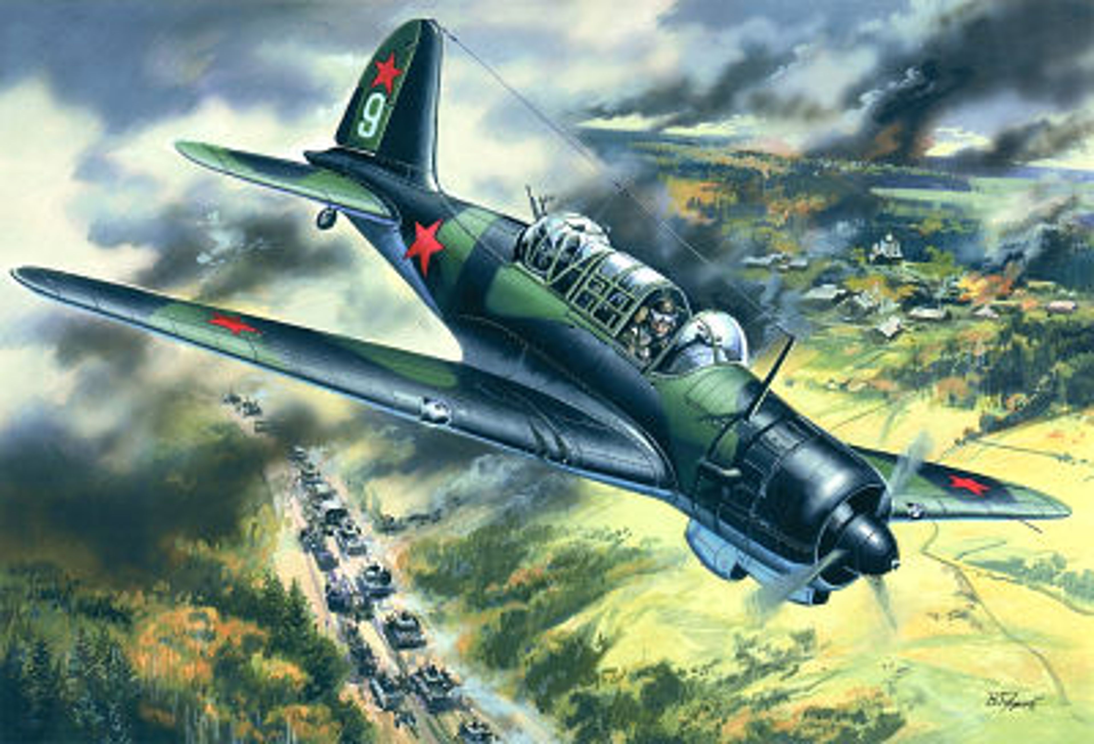 Su-2 R, WWII Soviet Reconnaissance Plane