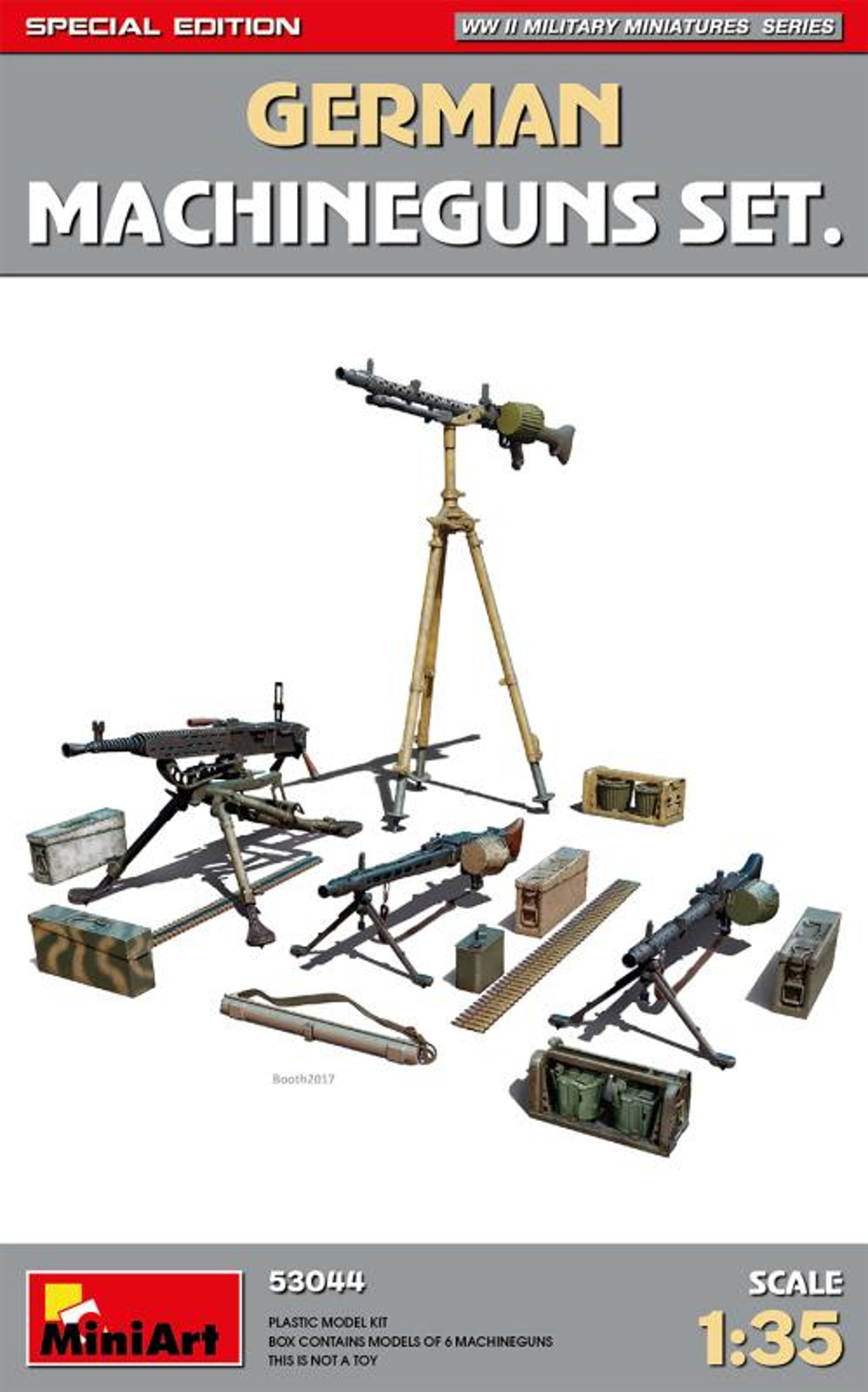 Dt. MGs m. Zubehör-Set - Special Edition
