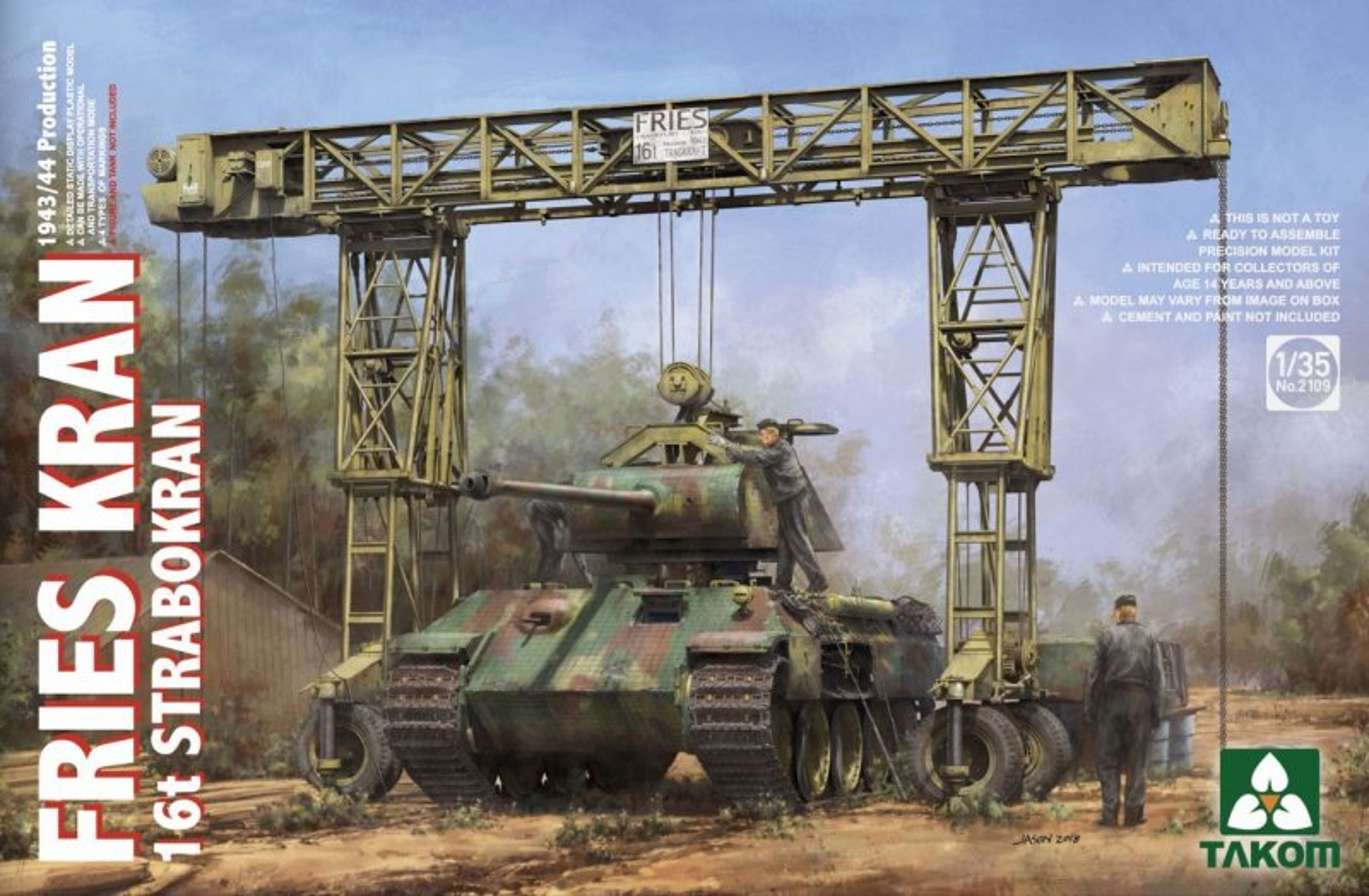 FRIES KRAN 16t Strabokran,1943/44