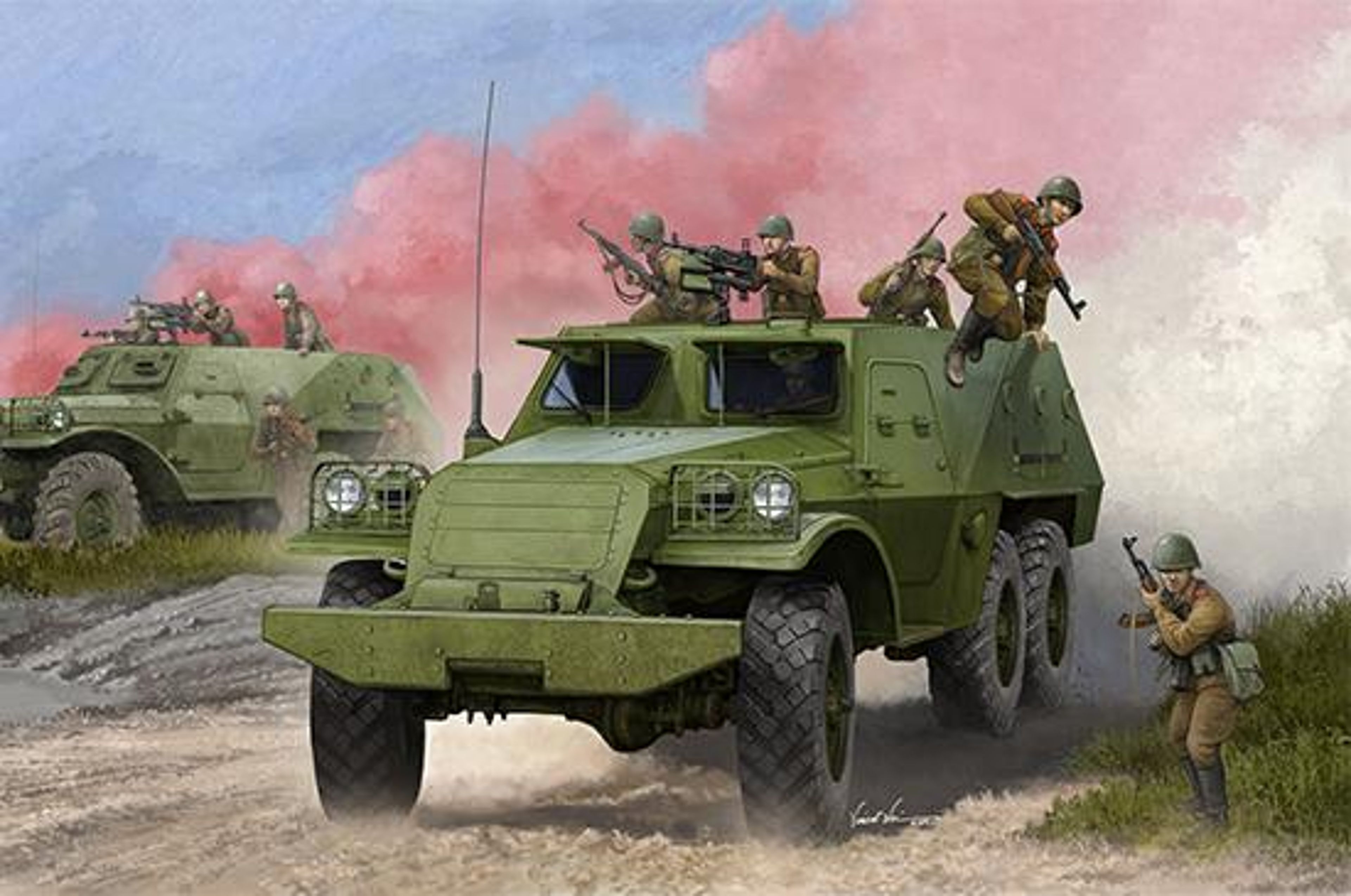 Soviet BTR-152B1 APC